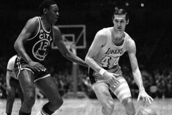 Jerry West is with the Warriors now, but he'll always be a Laker first.