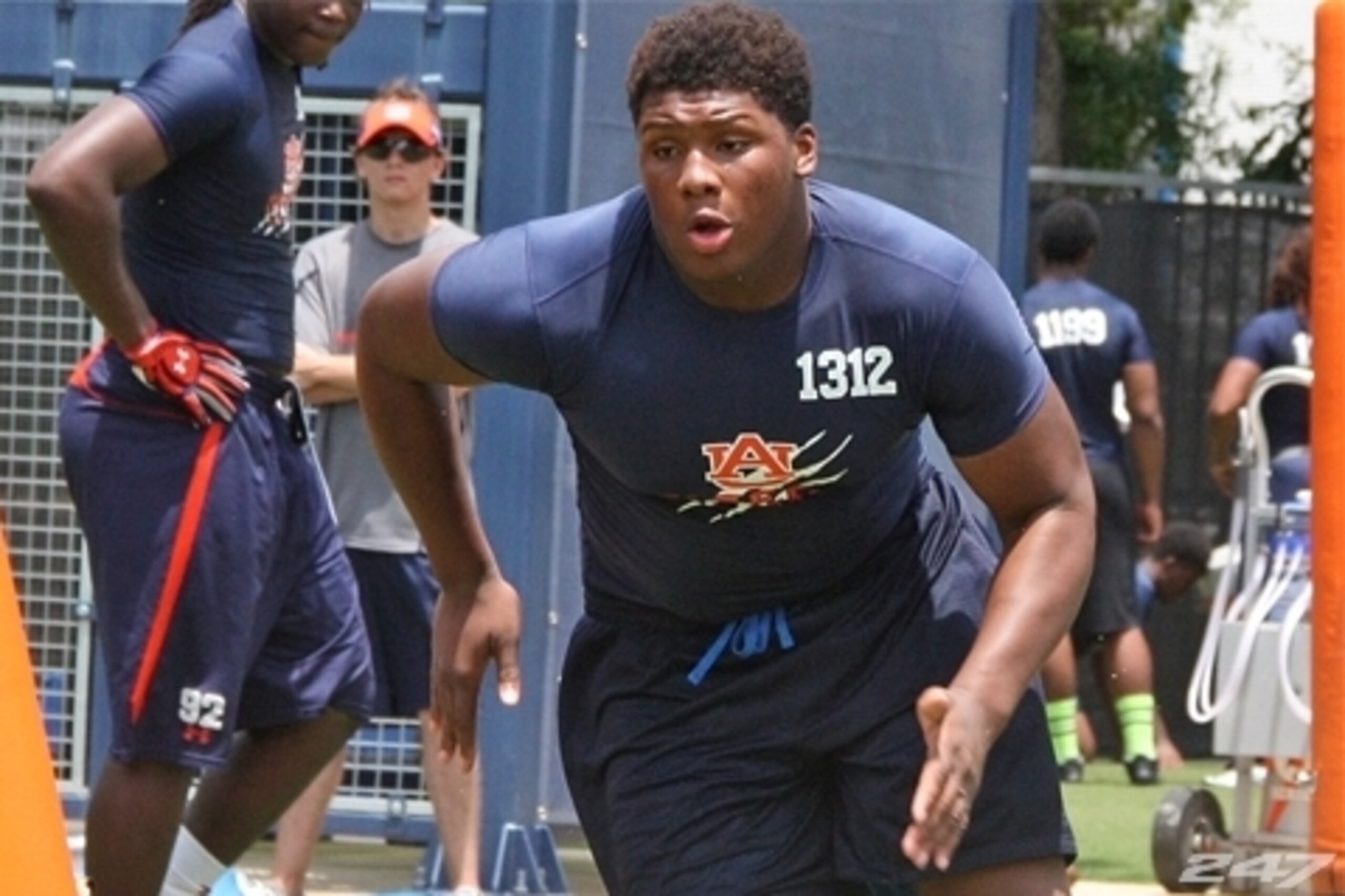Top-ranked 2015 recruit Trent Thompson is a key target for Georgia.