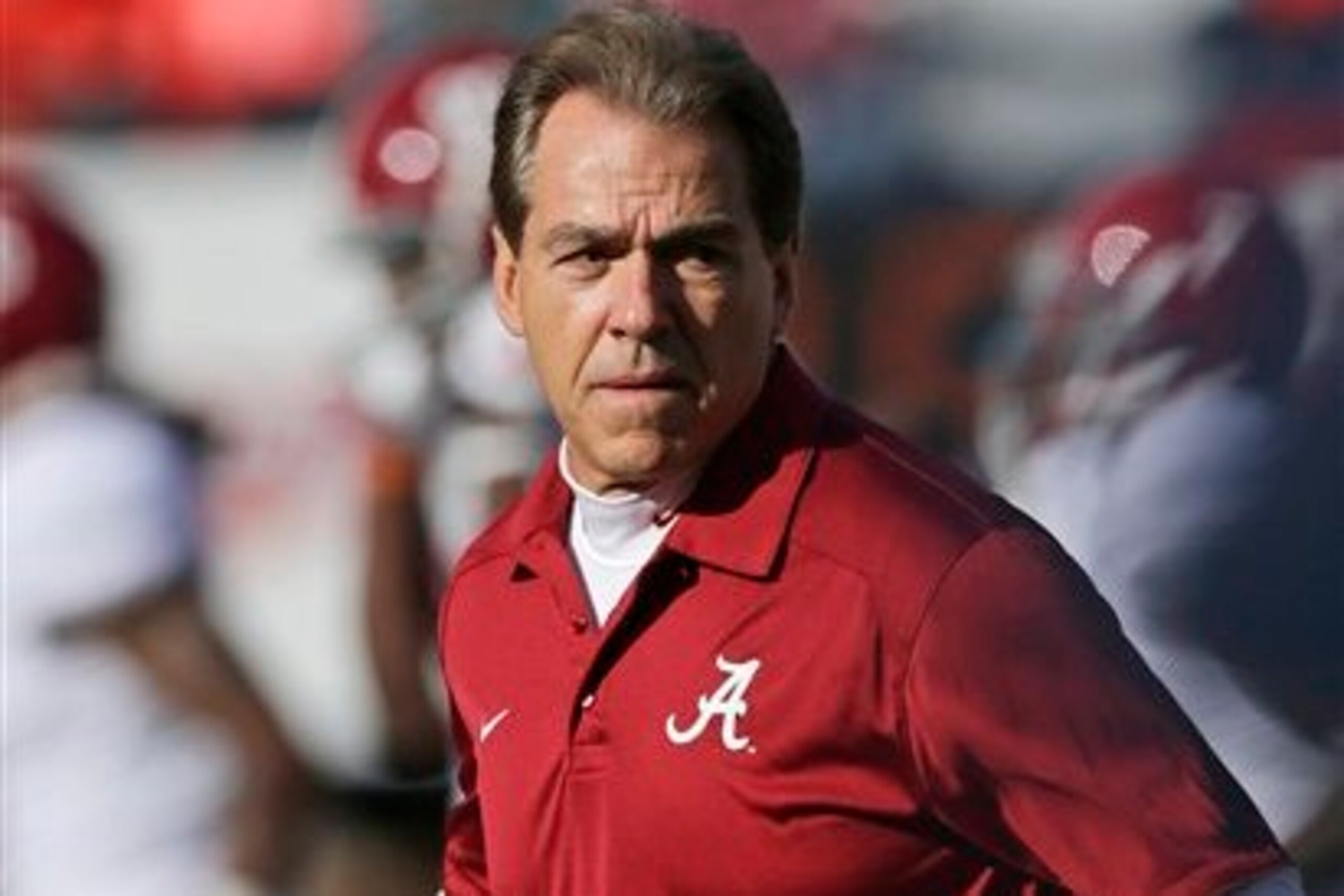 Alabama head coach Nick Saban Alabama head coach Nick Saban