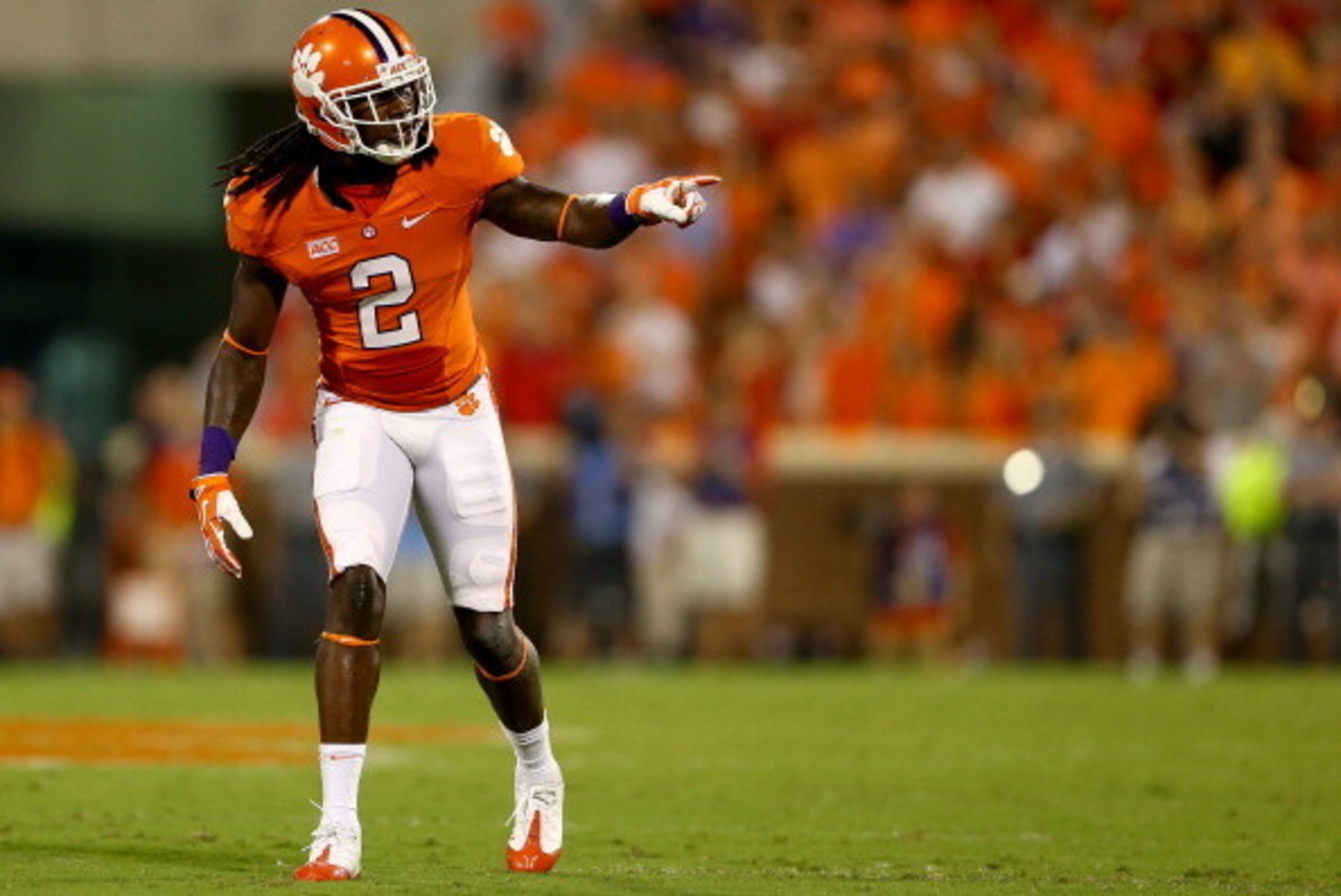 CLEMSON, SC - AUGUST 31:  Sammy Watkins #2 of the Clemson Tigers during their game at Memorial Stadium on August 31, 2013 in Clemson, South Carolina.  (Photo by Streeter Lecka/Getty Images)