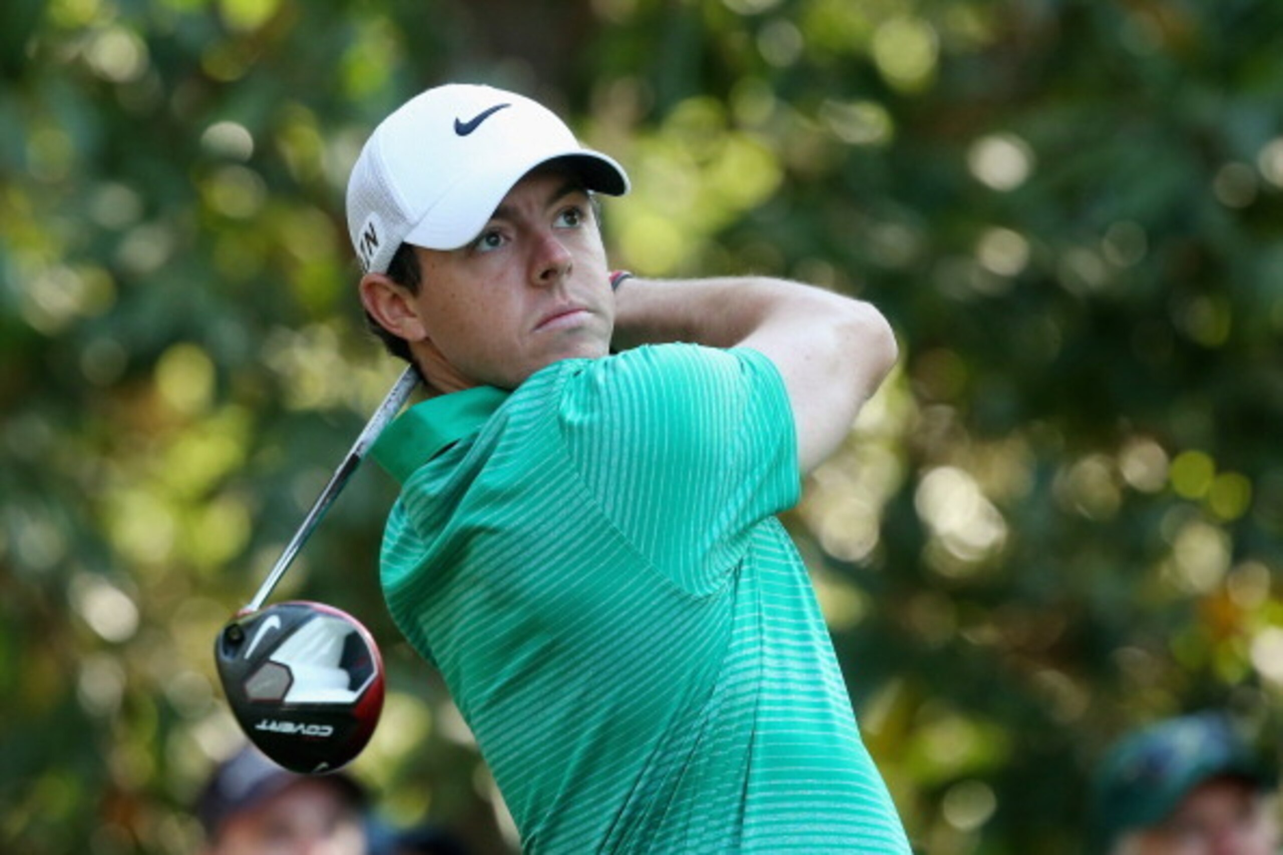 AUGUSTA, GA - APRIL 09: Rory McIlroy of Northern Ireland hits a shot during a practice round prior to the start of the 2014 Masters Tournament at Augusta National Golf Club on April 9, 2014 in Augusta, Georgia. (Photo by Andrew Redington/Getty Images) AUGUSTA, GA - APRIL 09: Rory McIlroy of Northern Ireland hits a shot during a practice round prior to the start of the 2014 Masters Tournament at Augusta National Golf Club on April 9, 2014 in Augusta, Georgia. (Photo by Andrew Redington/Getty Images)