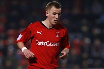 LONDON, ENGLAND - MARCH 22:  Harry Kane of Leyton Orient in action during the npower League One match between Leyton Orient and Dagenham and Redbridge at the Matchroom Stadium on March 22, 2011 in London, England.  (Photo by Dan Istitene/Getty Images)