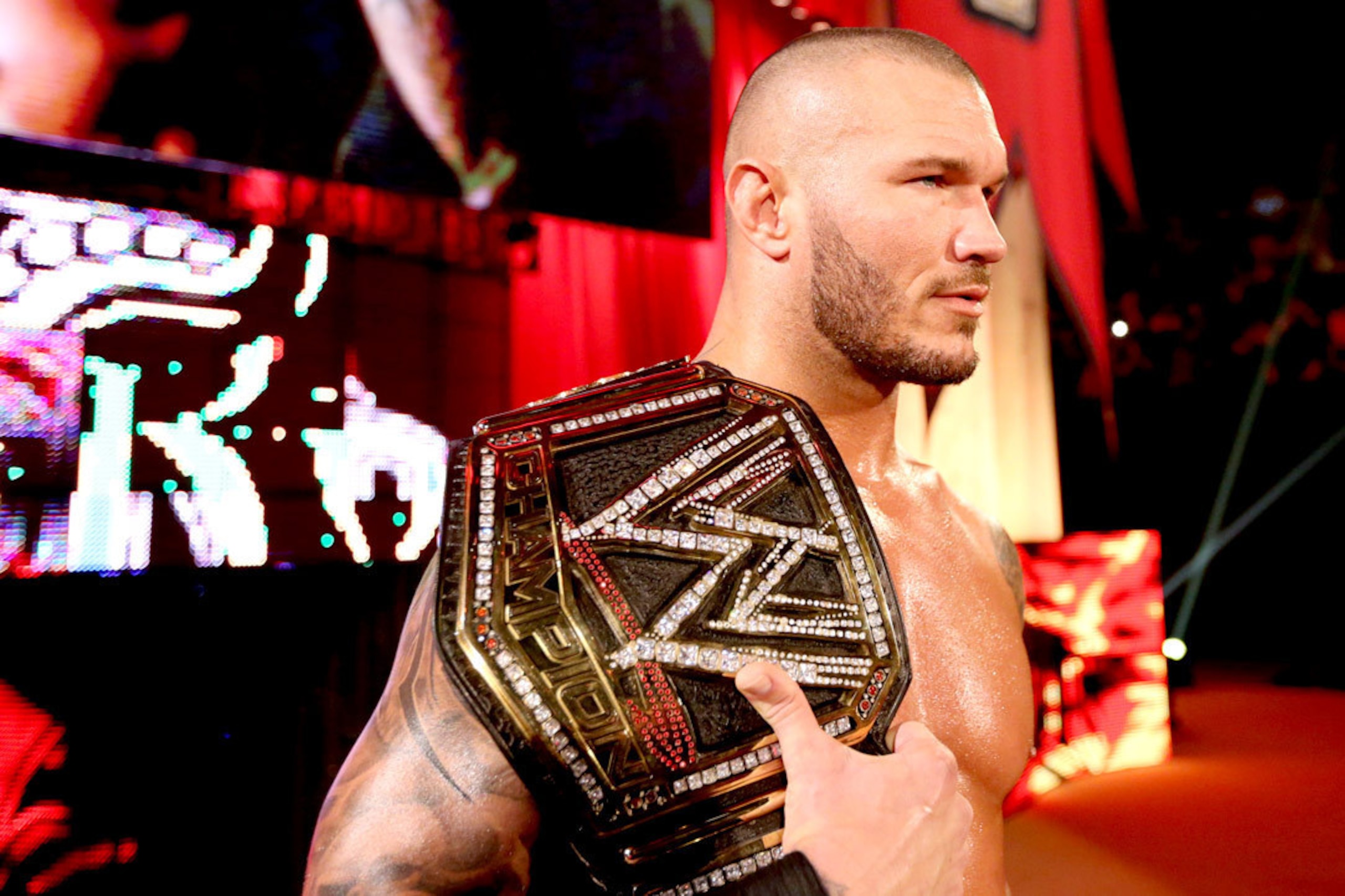 Orton with the WWE Championship