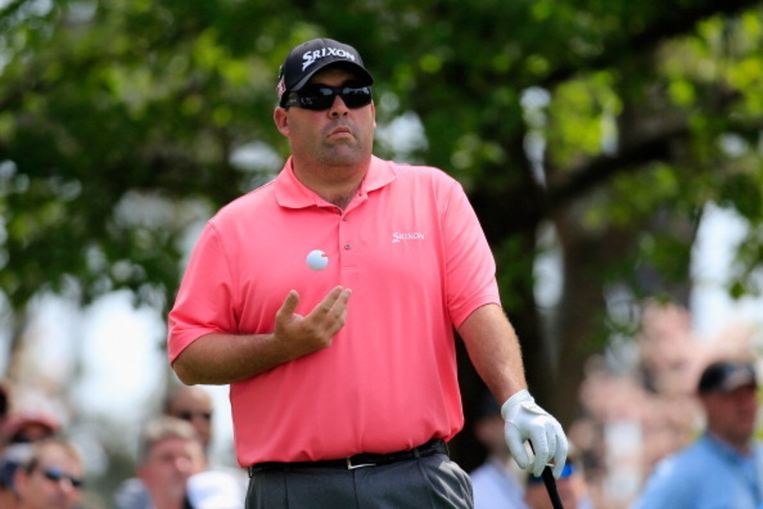 AUGUSTA, GA - APRIL 11:  Kevin Stadler of the United States stands on the fourth tee during the second round of the 2014 Masters Tournament at Augusta National Golf Club on April 11, 2014 in Augusta, Georgia.  (Photo by Rob Carr/Getty Images)
