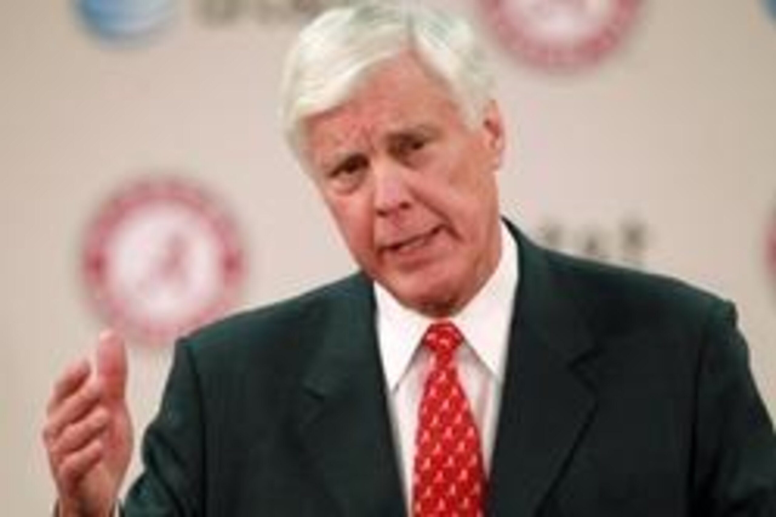 Mar 22, 2013; Tuscaloosa, AL, USA; Bill Battle speaks to the media after being introduced as the athletic director for Alabama Crimson Tide at the Mal M. Moore Athletic Building. Mandatory Credit: Marvin Gentry-USA TODAY Sports Mar 22, 2013; Tuscaloosa, AL, USA; Bill Battle speaks to the media after being introduced as the athletic director for Alabama Crimson Tide at the Mal M. Moore Athletic Building. Mandatory Credit: Marvin Gentry-USA TODAY Sports