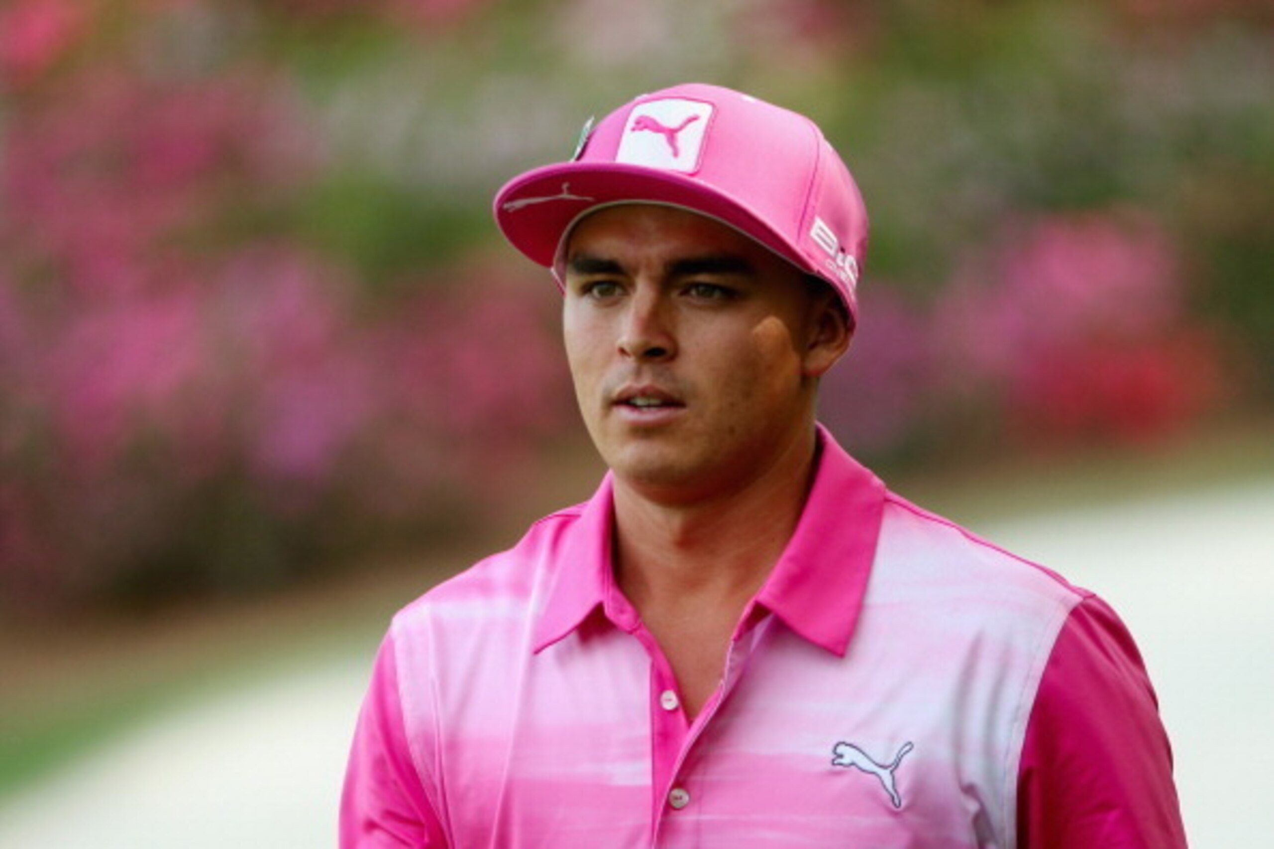 AUGUSTA, GA - APRIL 11:  Rickie Fowler of the United States on the 13th hole during the second round of the 2014 Masters Tournament at Augusta National Golf Club on April 11, 2014 in Augusta, Georgia.  (Photo by Andrew Redington/Getty Images)
