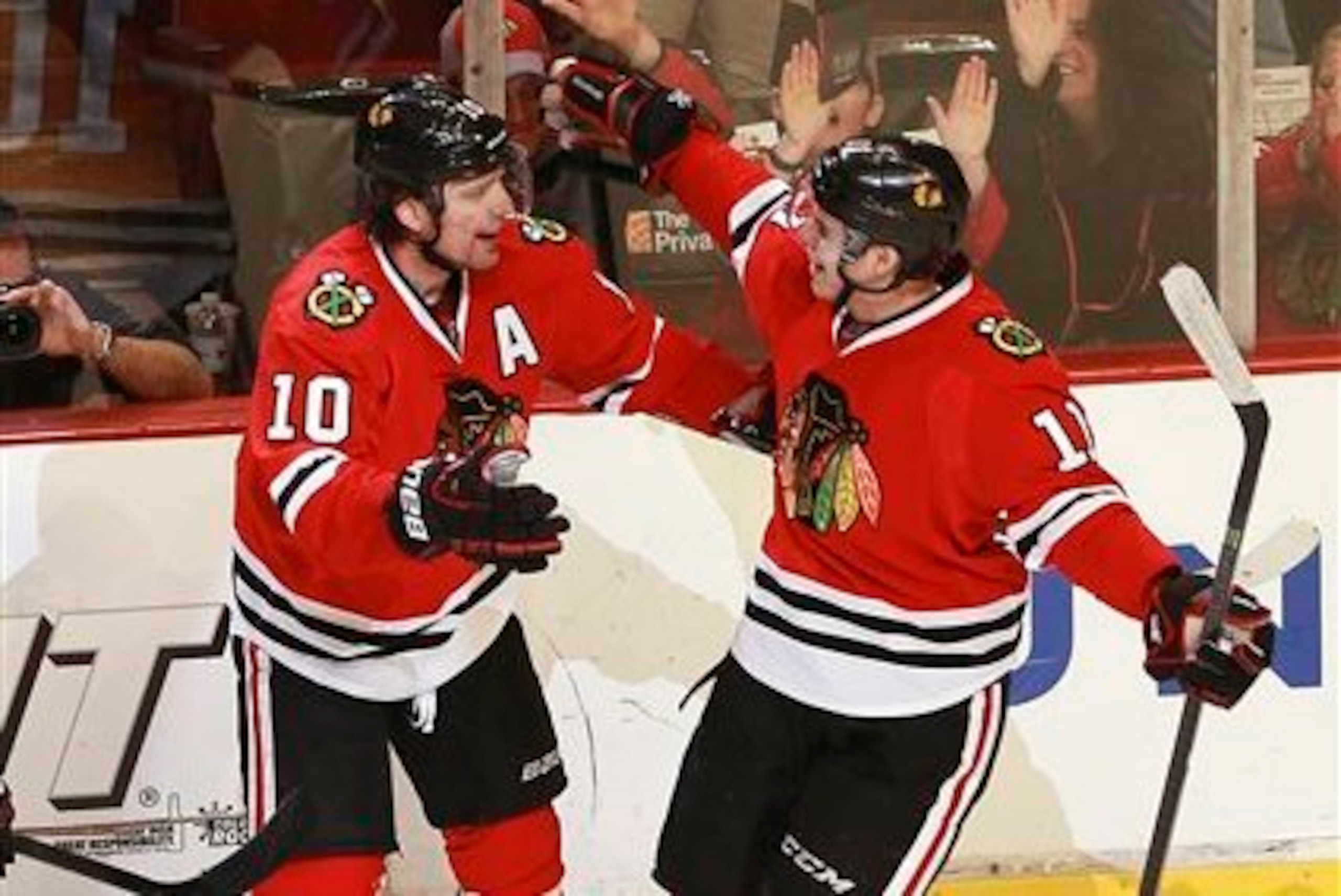 Morin has four goals in his last six games with the 'Hawks.
