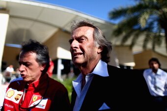 SAKHIR, BAHRAIN - APRIL 06:  Ferrari Chairman Luca Cordero di Montezemolo is seen in the paddock before the Bahrain Formula One Grand Prix at the Bahrain International Circuit on April 6, 2014 in Sakhir, Bahrain.  (Photo by Clive Mason/Getty Images)