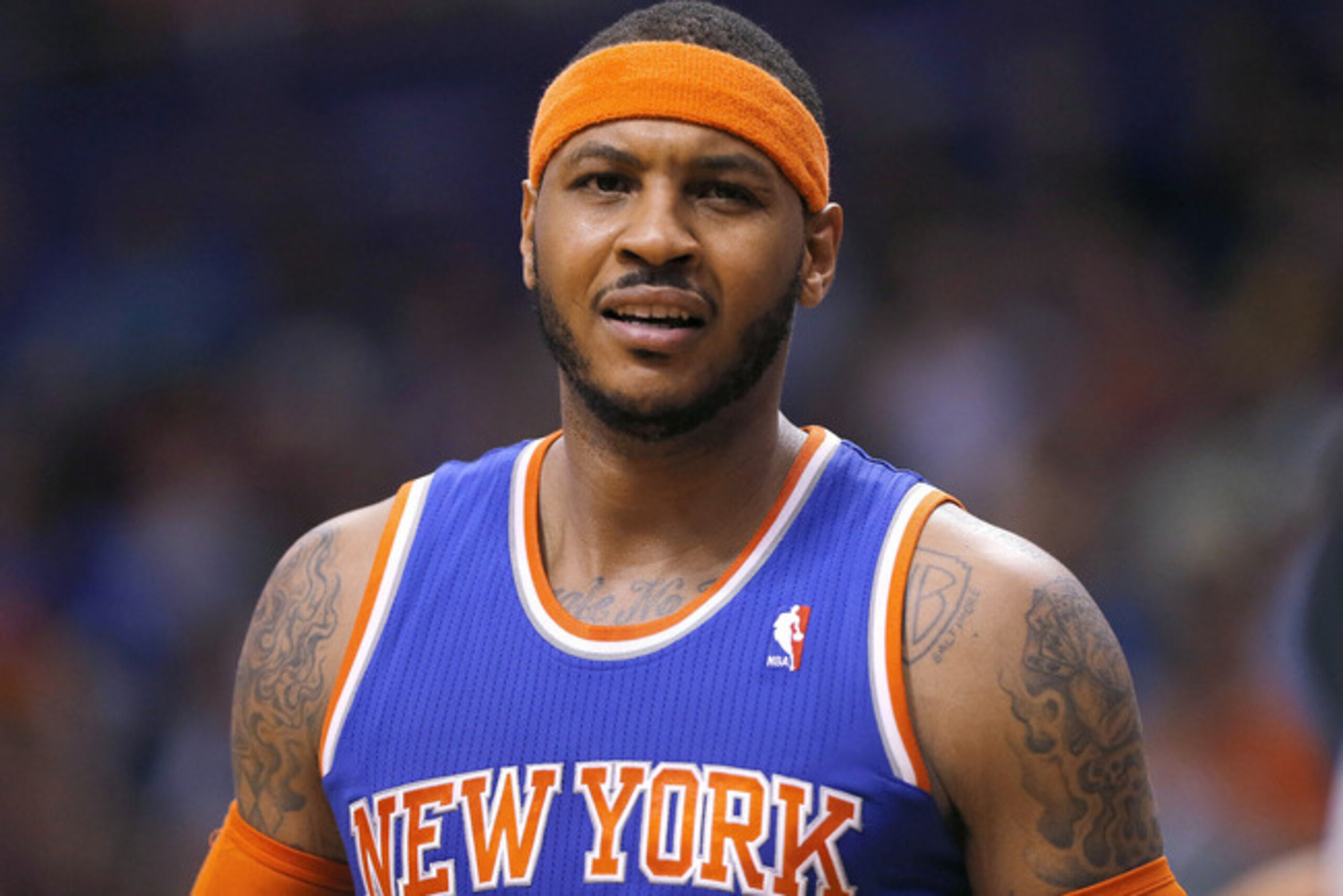 Carmelo Anthony is the only player who can't be blamed for this season's woes. Carmelo Anthony is the only player who can't be blamed for this season's woes.
