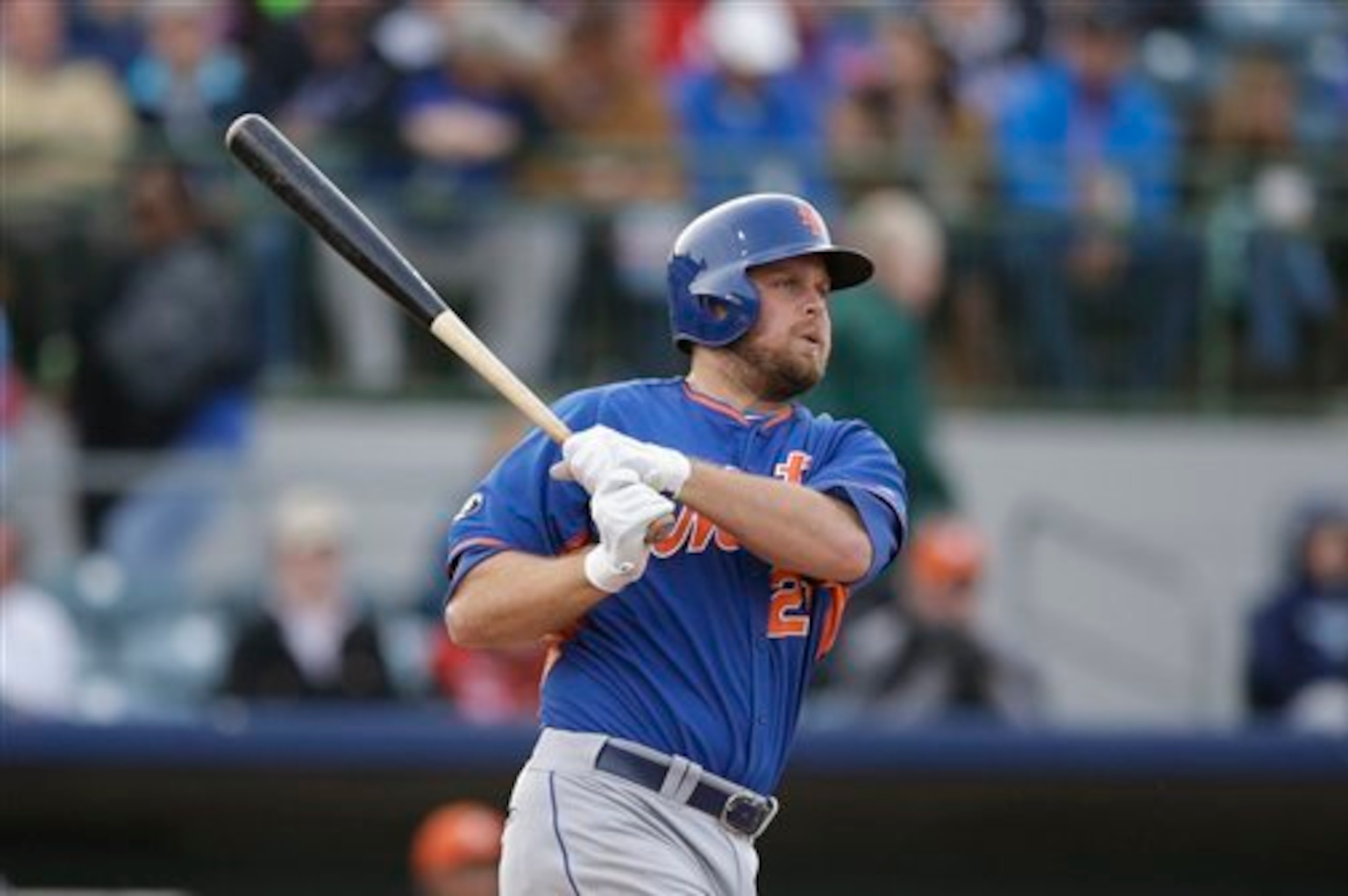 Lucas Duda has been the Mets' greatest power source early on.