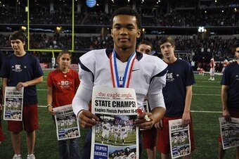QB Kyler Murray helped Allen capture another title in 2013.