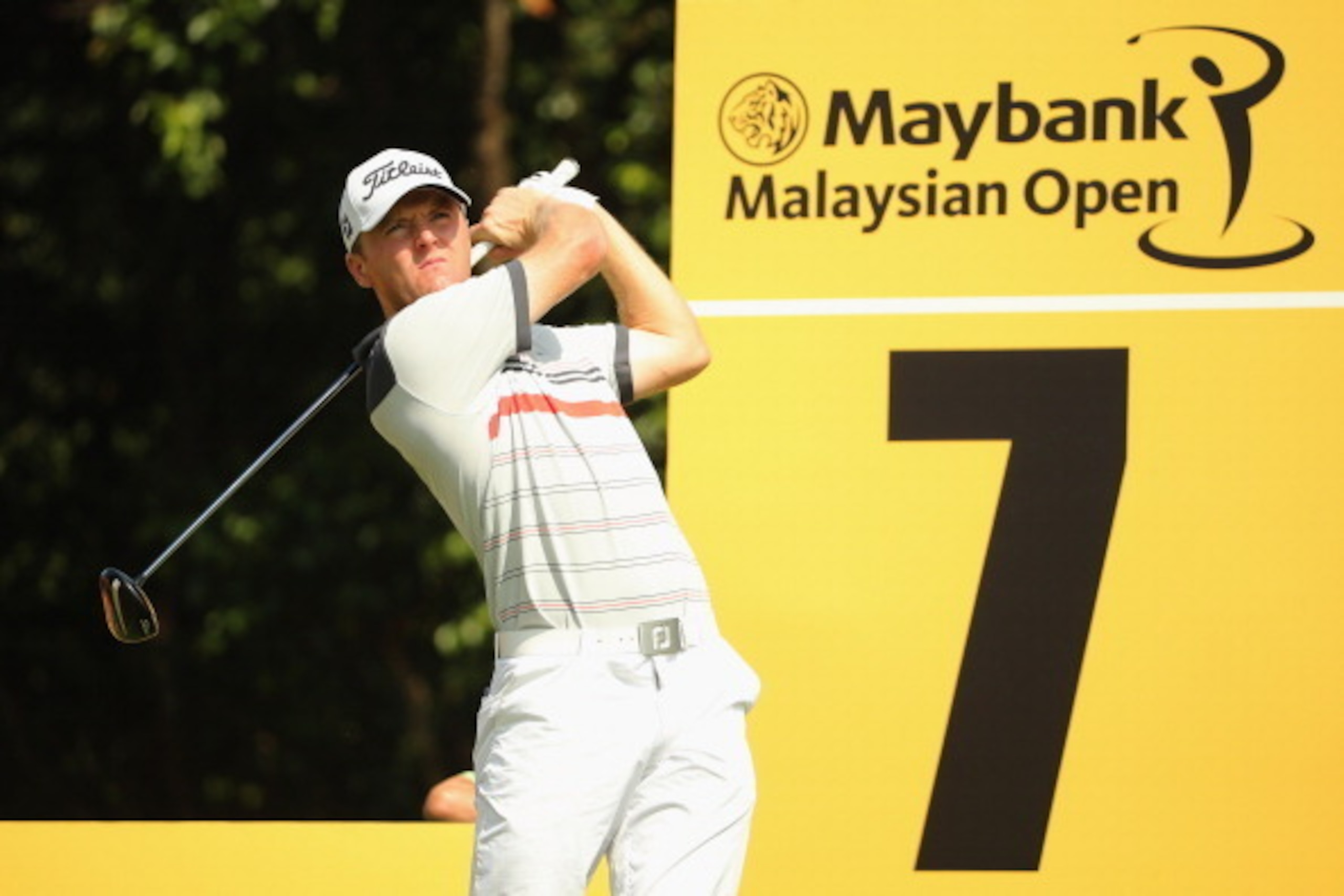 KUALA LUMPUR, MALAYSIA - APRIL 17: Michael Hoey of Northern Ireland in action during round one of the 2014 Maybank Malaysian Open at Kuala Lumpur Golf & Country Club on April 17, 2014 in Kuala Lumpur, Malaysia. (Photo by Ian Walton/Getty Images) KUALA LUMPUR, MALAYSIA - APRIL 17: Michael Hoey of Northern Ireland in action during round one of the 2014 Maybank Malaysian Open at Kuala Lumpur Golf & Country Club on April 17, 2014 in Kuala Lumpur, Malaysia. (Photo by Ian Walton/Getty Images)