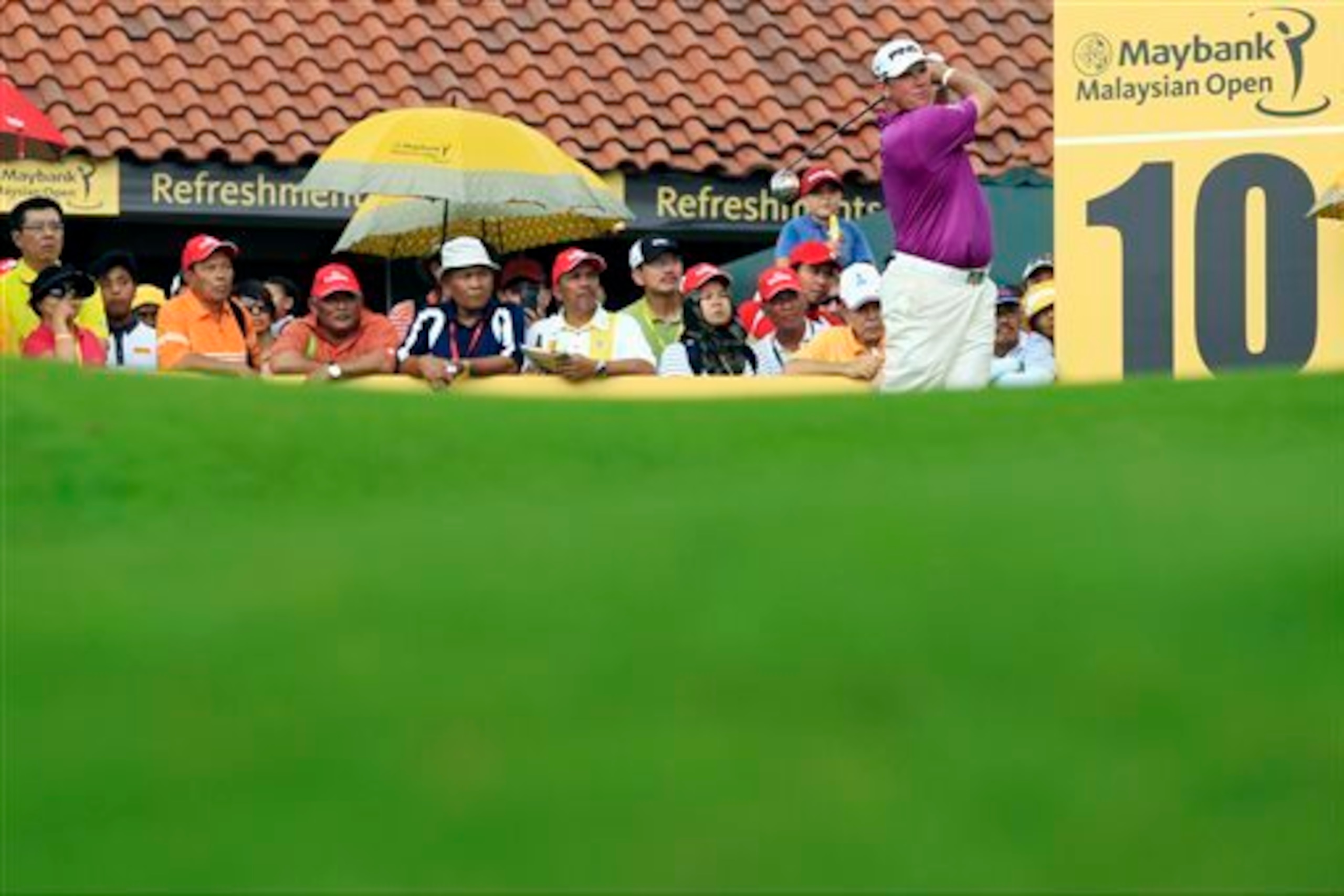 Lee Westwood was in full control of proceedings throughout the day. Lee Westwood was in full control of proceedings throughout the day.