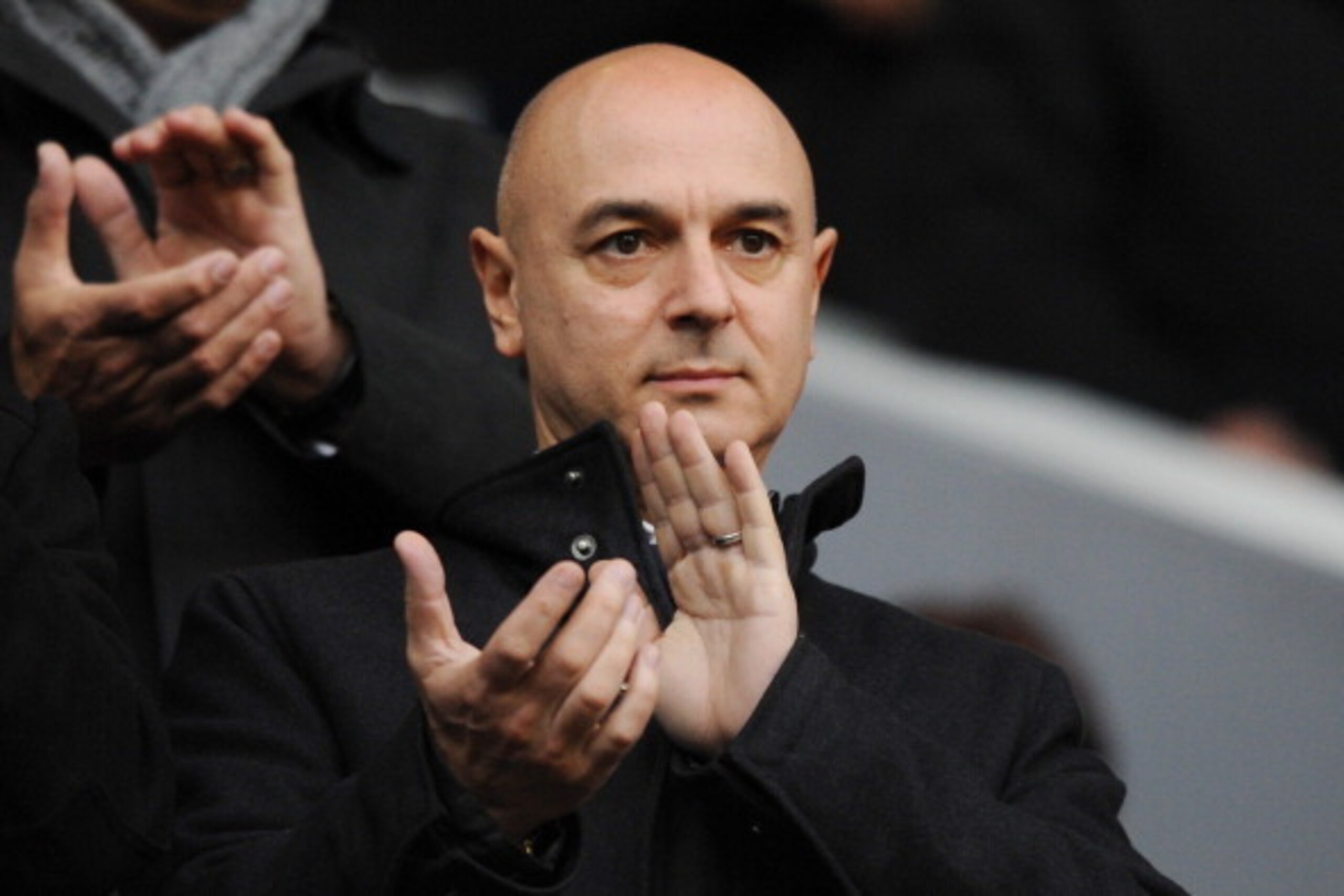 LONDON, ENGLAND - DECEMBER 26:  Spurs chairman Daniel Levy watches from the stands during the Barclays Premier League match between Tottenham Hotspur and West Bromwich Albion on December 26 2013 in London, England.  (Photo by Steve Bardens/Getty Images)