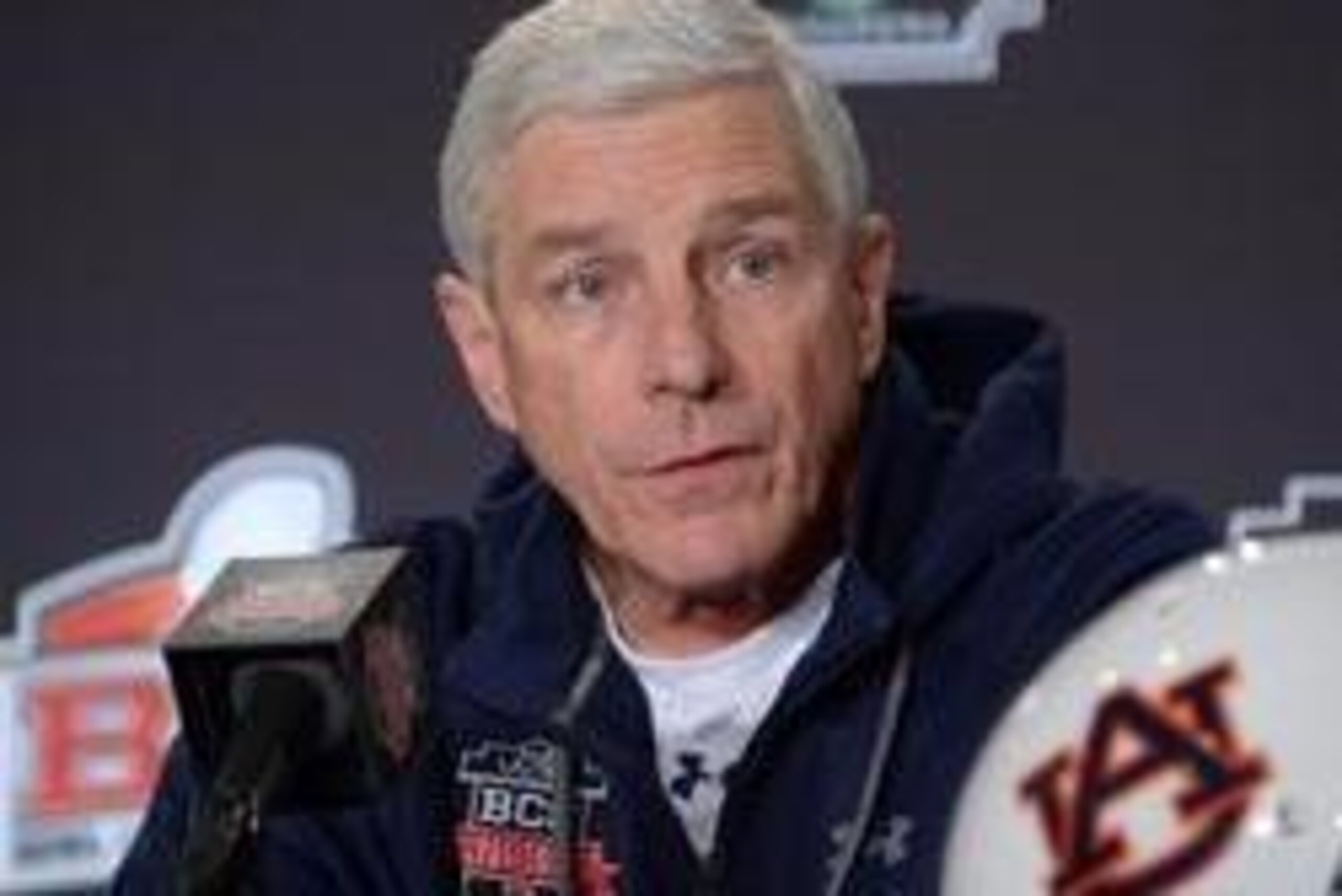 Jan 3, 2014; Newport Beach, CA, USA; Auburn Tigers defensive coordinator Ellis Johnson at a 2014 BCS National Championship press conference at Newport Beach Marriott. Mandatory Credit: Kirby Lee-USA TODAY Sports