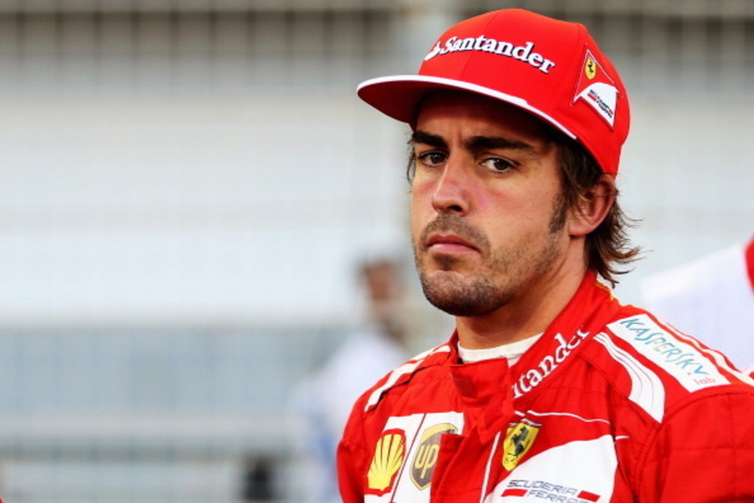 SAKHIR, BAHRAIN - APRIL 06:  Fernando Alonso of Spain and Ferrari prepares to drive during the Bahrain Formula One Grand Prix at the Bahrain International Circuit on April 6, 2014 in Sakhir, Bahrain.  (Photo by Mark Thompson/Getty Images)