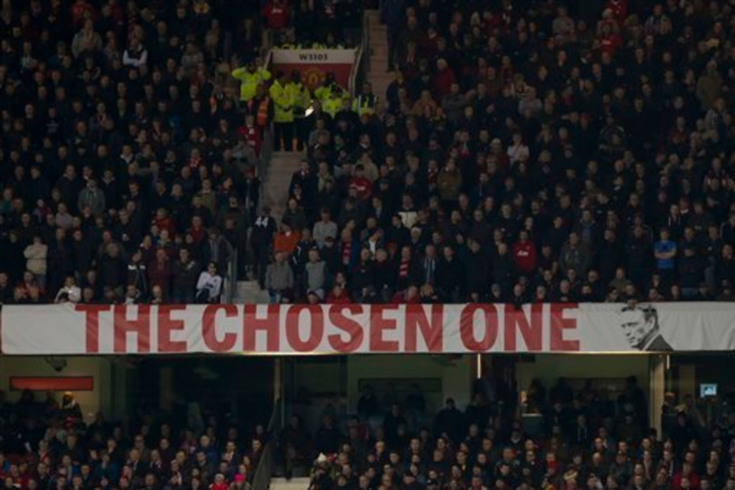 United fans were initially fully behind Moyes.