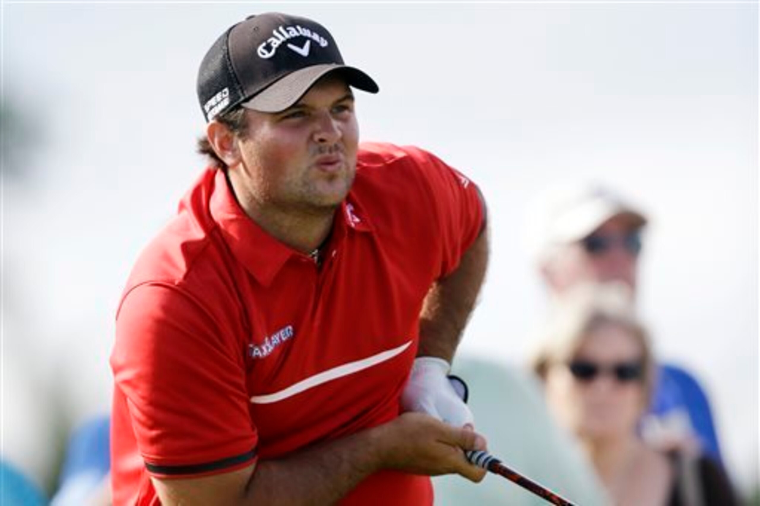 Reed had trouble making par at Augusta on day two.