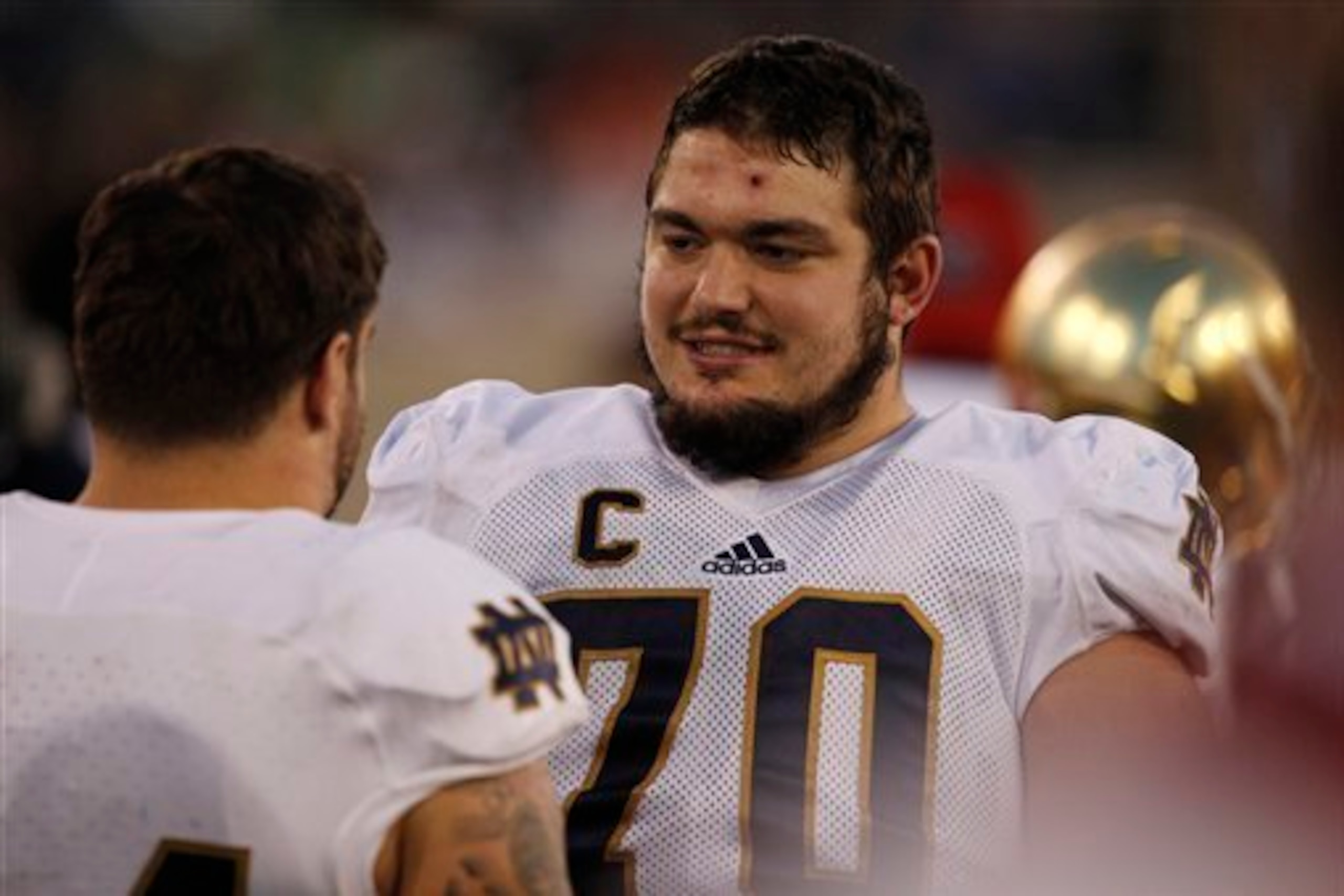 Zack Martin started every game of his Notre Dame career.