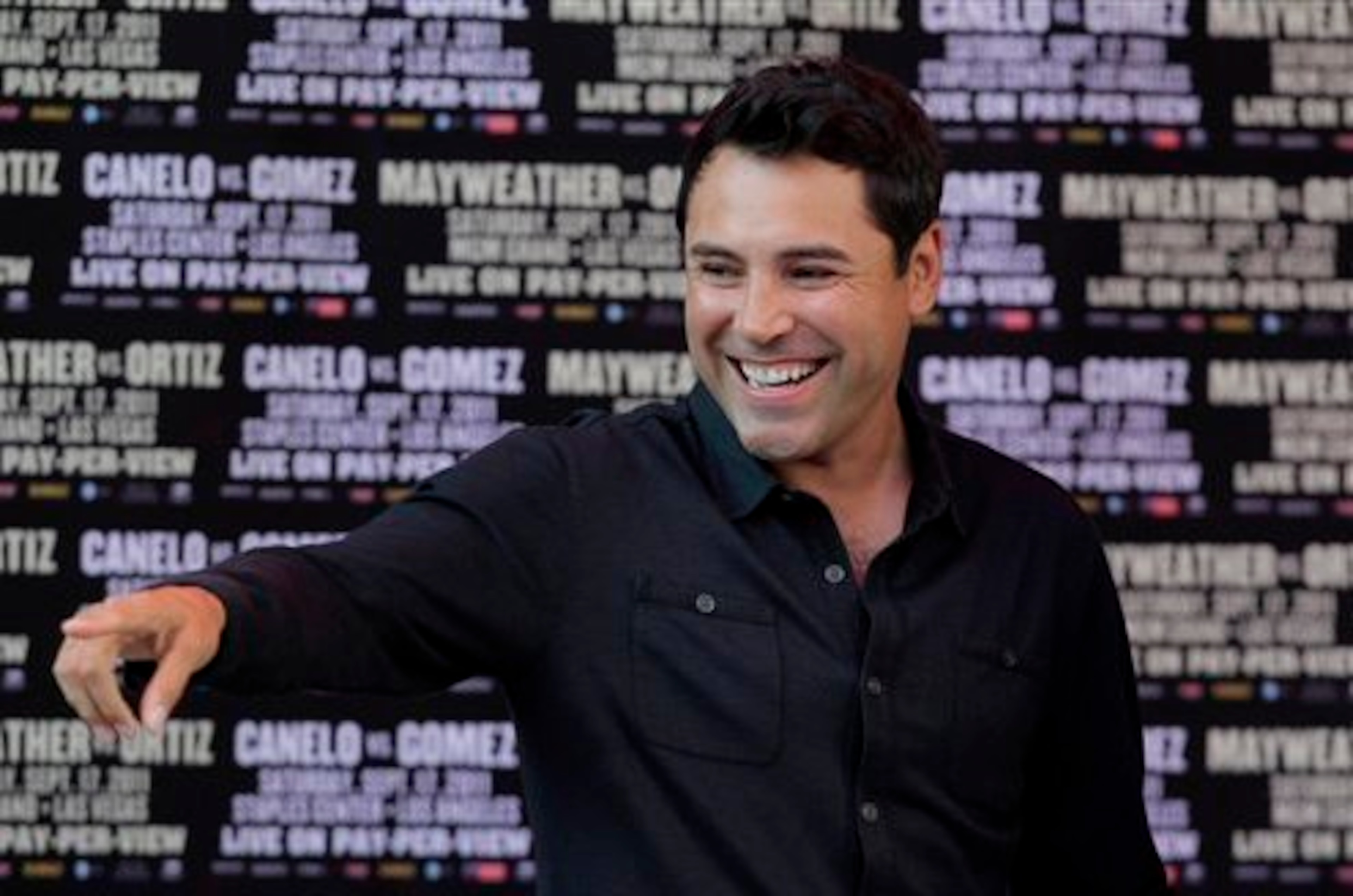 De La Hoya gets his fighters on Showtime frequently. De La Hoya gets his fighters on Showtime frequently.