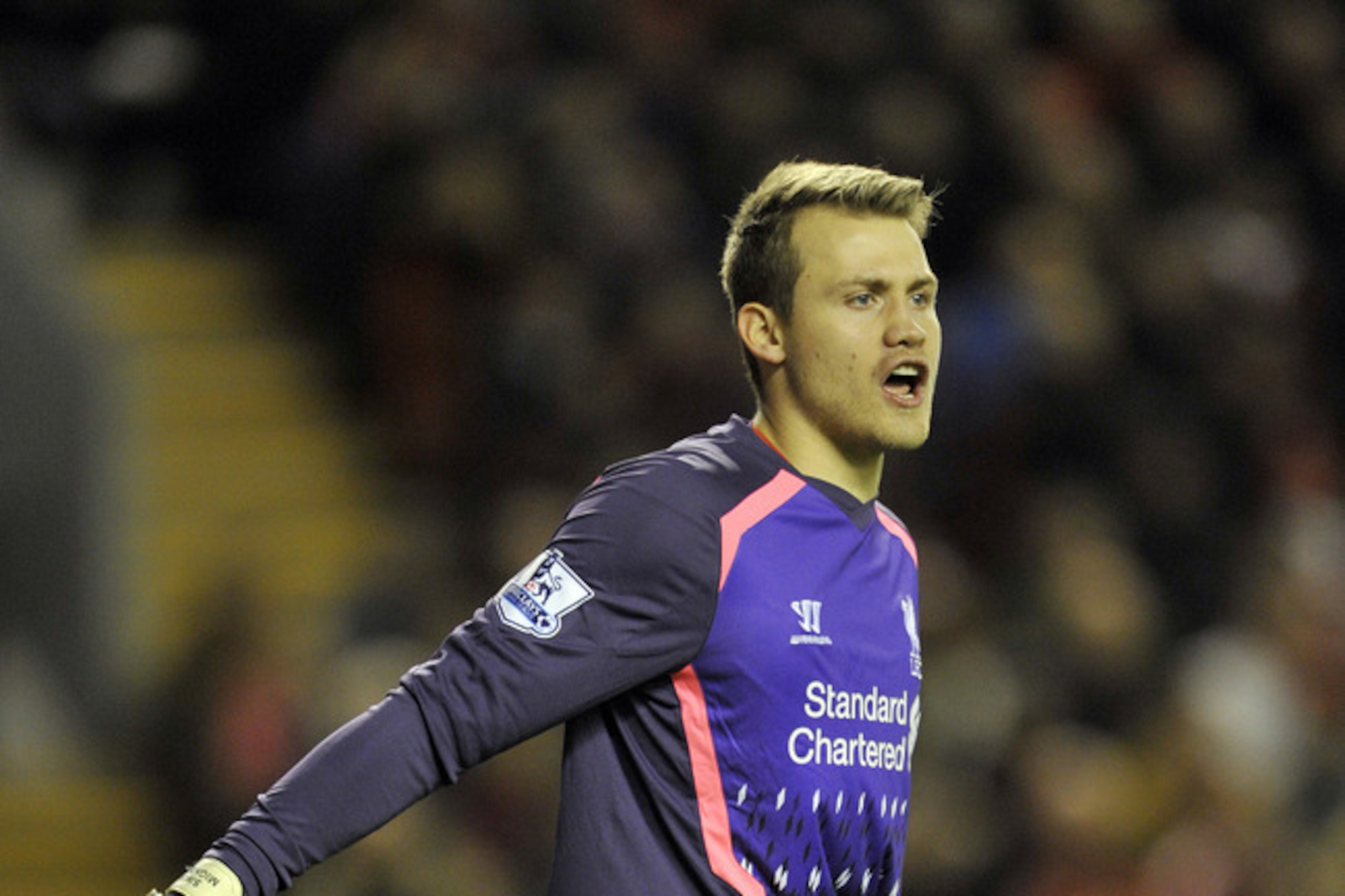 Liverpool goalkeeper Simon Mignolet replaced longtime Reds stopper Pepe Reina—now on loan at Napoli—this season and has done a very admirable job.