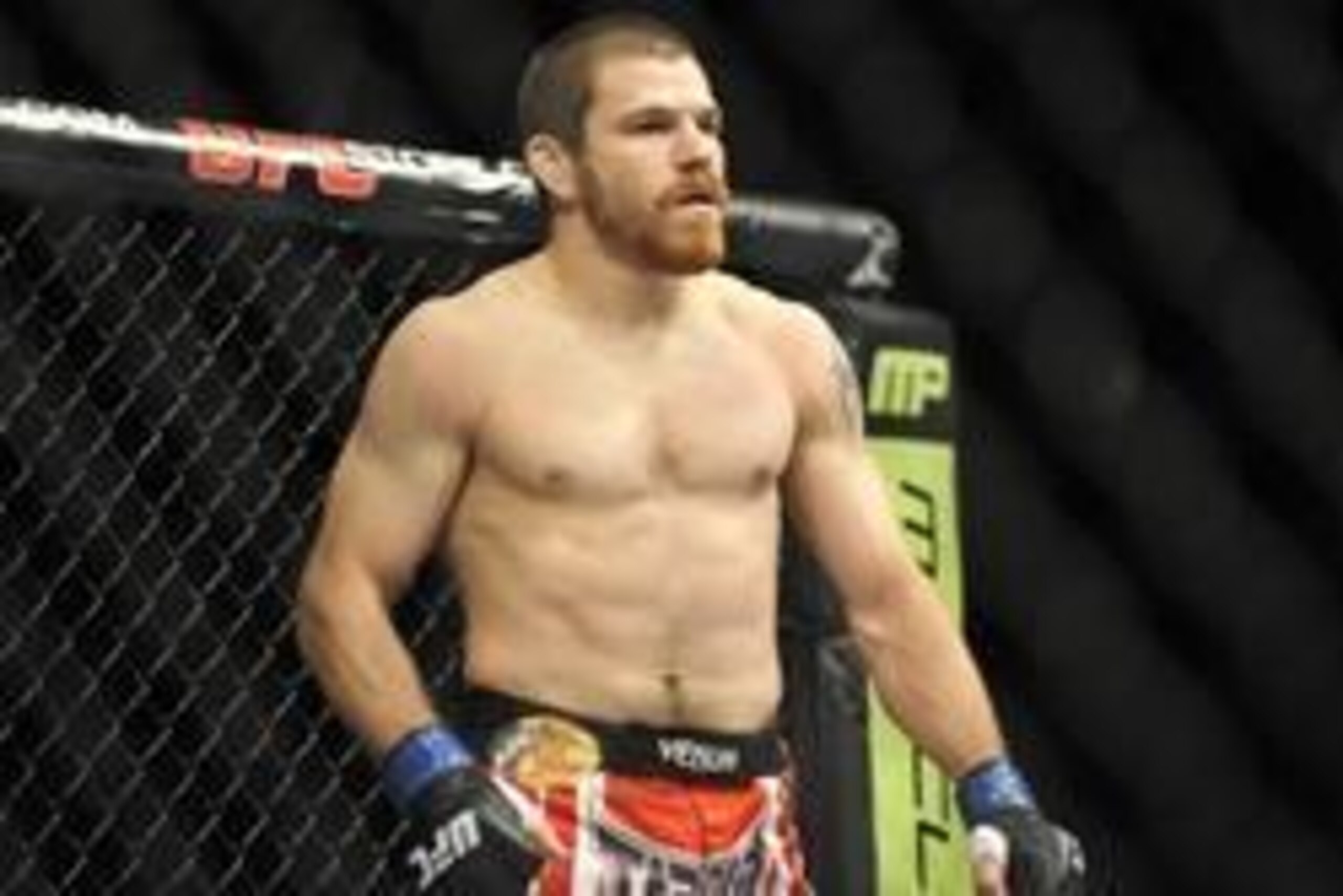 May 5, 2012; East Rutherford, NJ, USA;   Jim Miller before his lightweight bout against Nate Diaz during UFC on Fox 3 at the Izod Center. Nate Diaz wins by submission in round two Mandatory Credit: Joe Camporeale-USA TODAY Sports