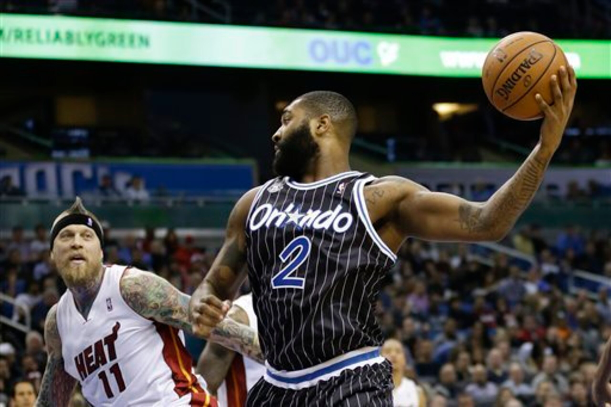Kyle O'Quinn could learn a lot from a player like Chris Andersen. The Orlando youngster has a lot of defensive potential.