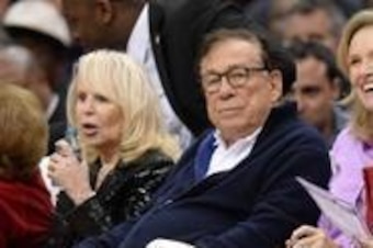 Mar 22, 2014; Los Angeles, CA, USA; Los Angeles Clippers owner Donald Sterling during the game against the Detroit Pistons at Staples Center. Clippers won 112-103. Mandatory Credit: Jayne Kamin-Oncea-USA TODAY Sports