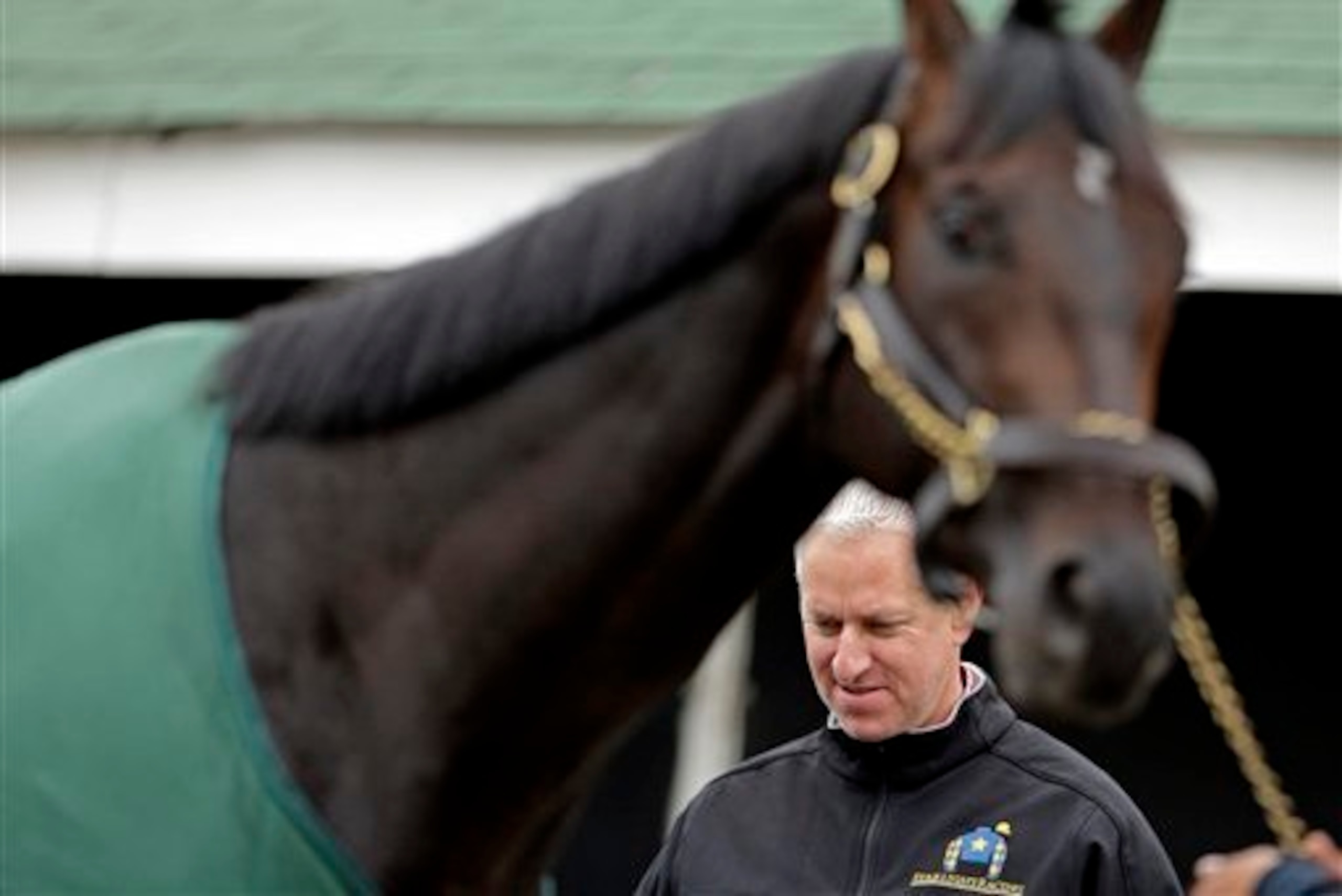 Todd Pletcher. The man behind the horse, literally and figuratively.