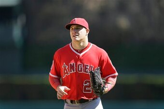 Samardzija wants to avoid signing an extension similar to the one Mike Trout recently inked.