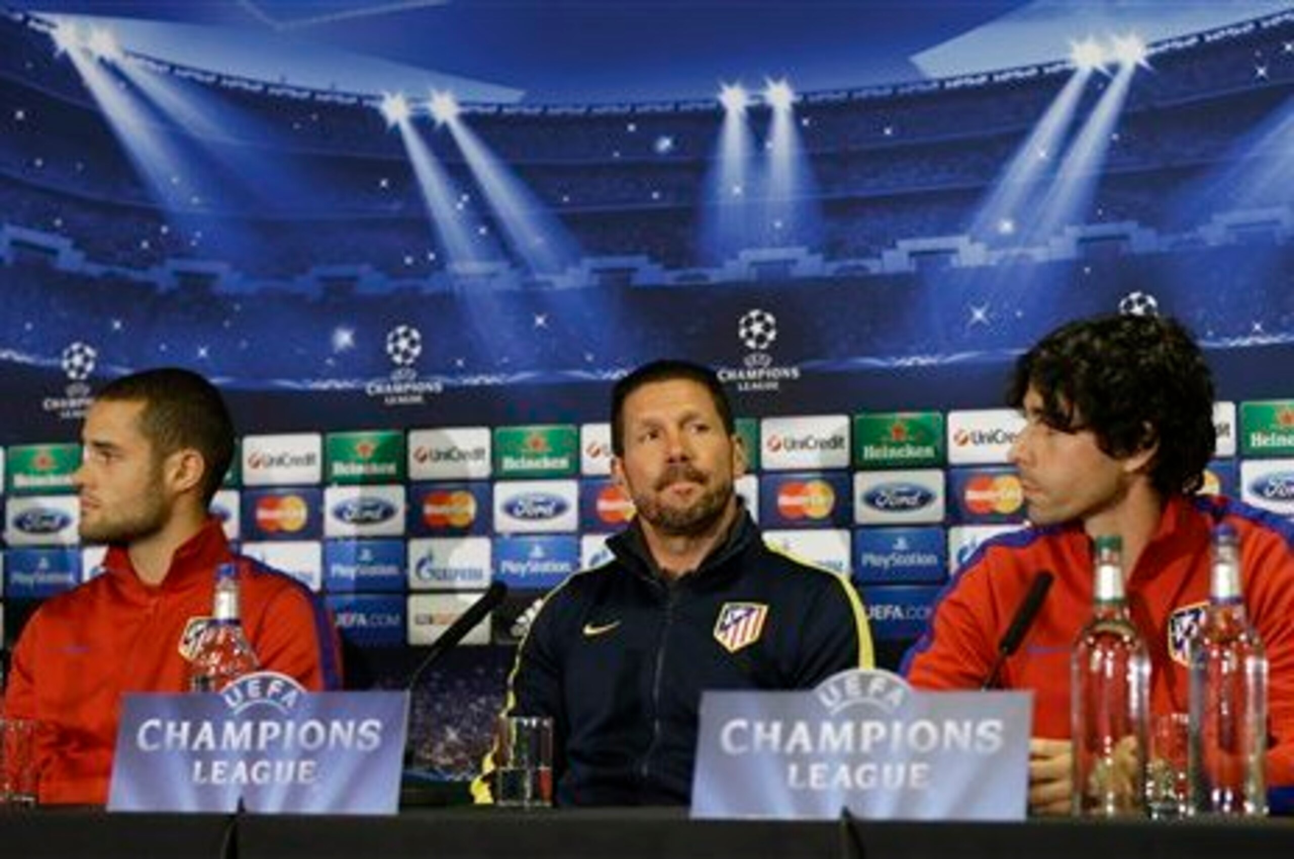 Mario Suarez and Tiago were also relaxed and confident.