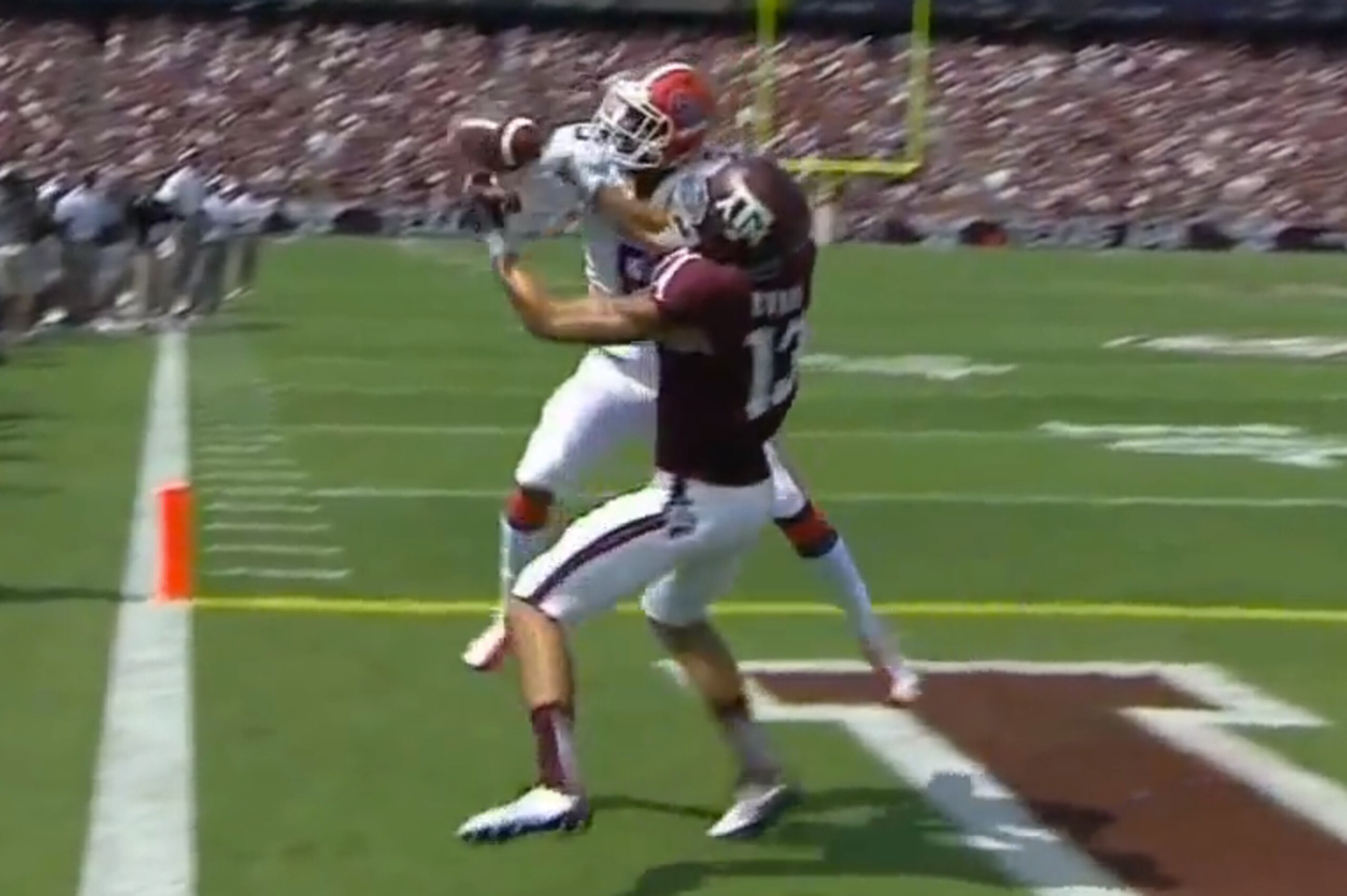 Roberson's size is valuable in the red zone.