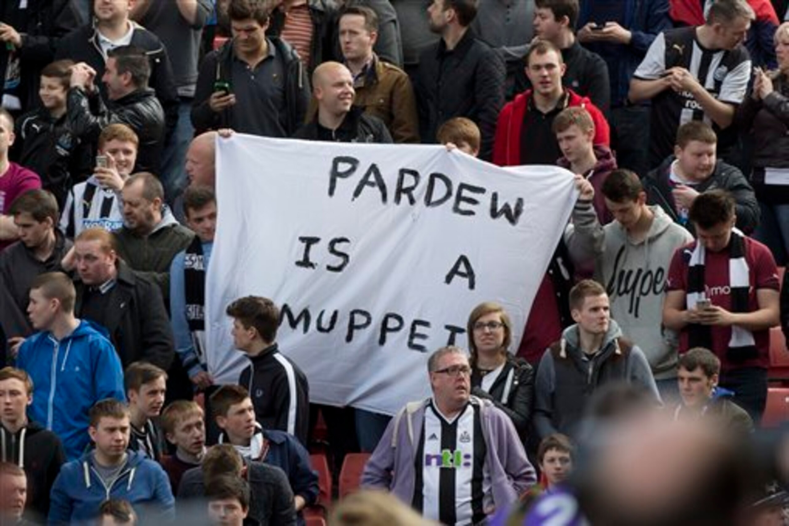 The fans are clearly unhappy with performances The fans are clearly unhappy with performances