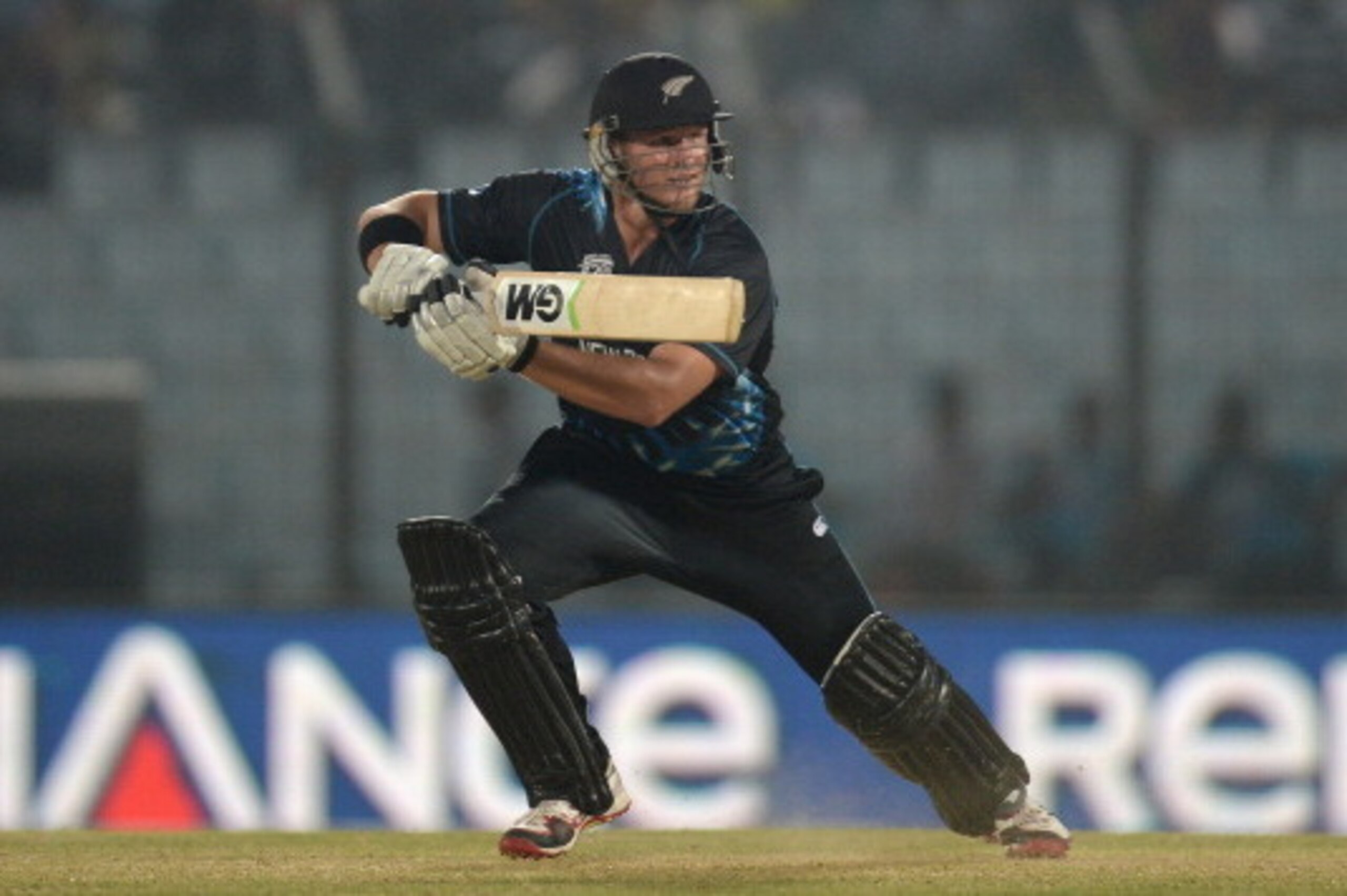 CHITTAGONG, BANGLADESH - MARCH 29:  Corey Anderson of New Zealand bats during the ICC World Twenty20 Bangladesh 2014 Group 1 match between New Zealand and the Netherlands at Zahur Ahmed Chowdhury Stadium on March 29, 2014 in Chittagong, Bangladesh.  (Phot