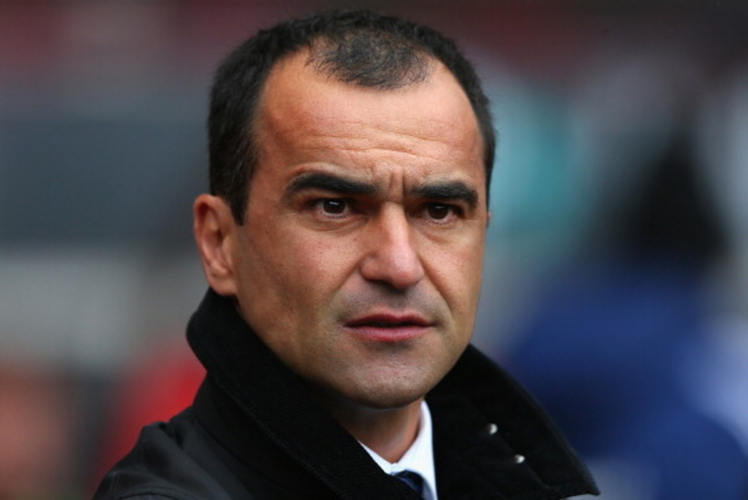 SUNDERLAND, ENGLAND - APRIL 12:  Roberto Martinez the manager of Everton looks on during the Barclays Premier League match between Sunderland and Everton at Stadium of Light on April 12, 2014 in Sunderland, England.  (Photo by Alex Livesey/Getty Images)