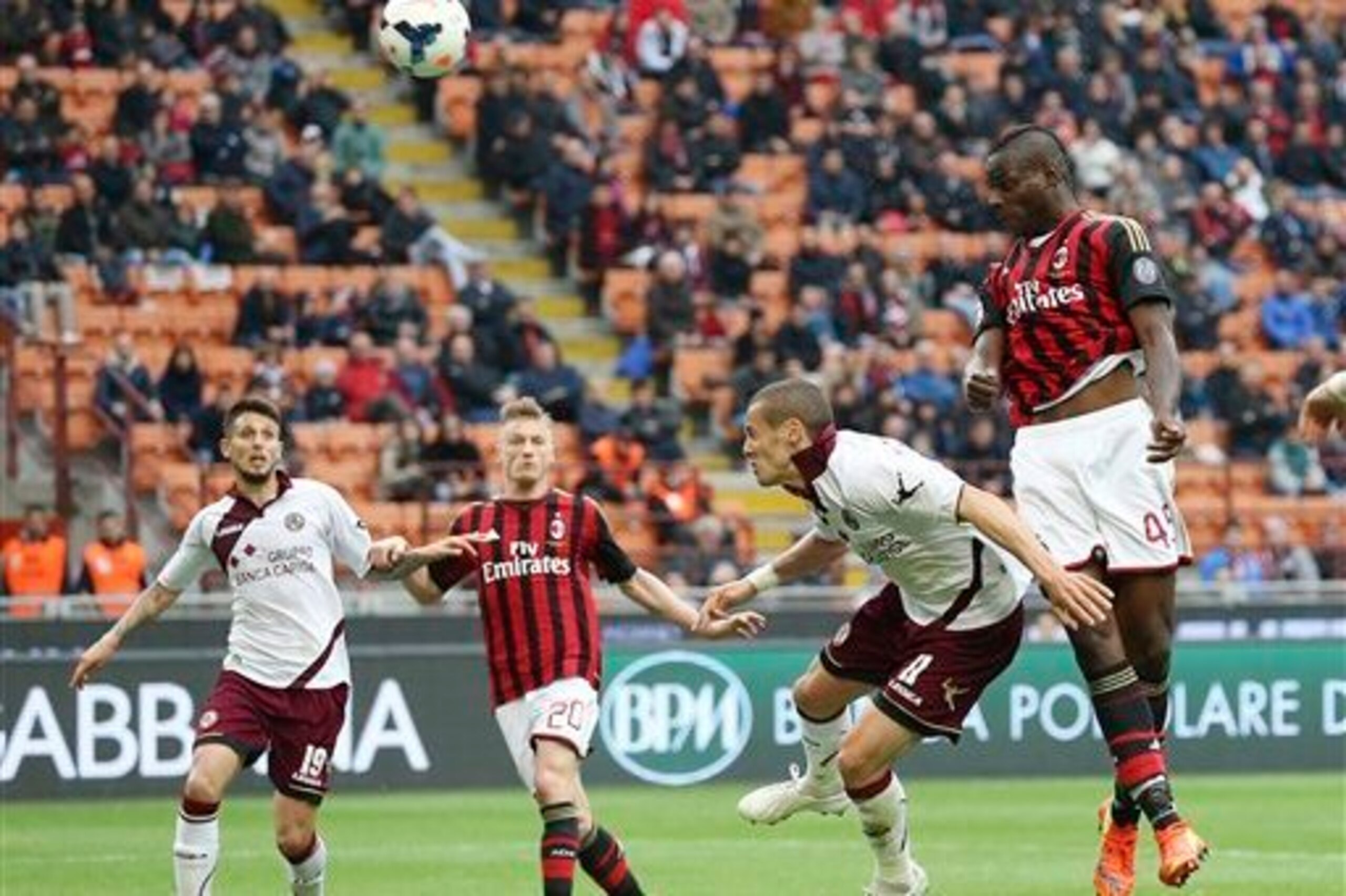 If Mario Balotelli "turns up," then AC Milan have a big chance to turn over their city rivals.