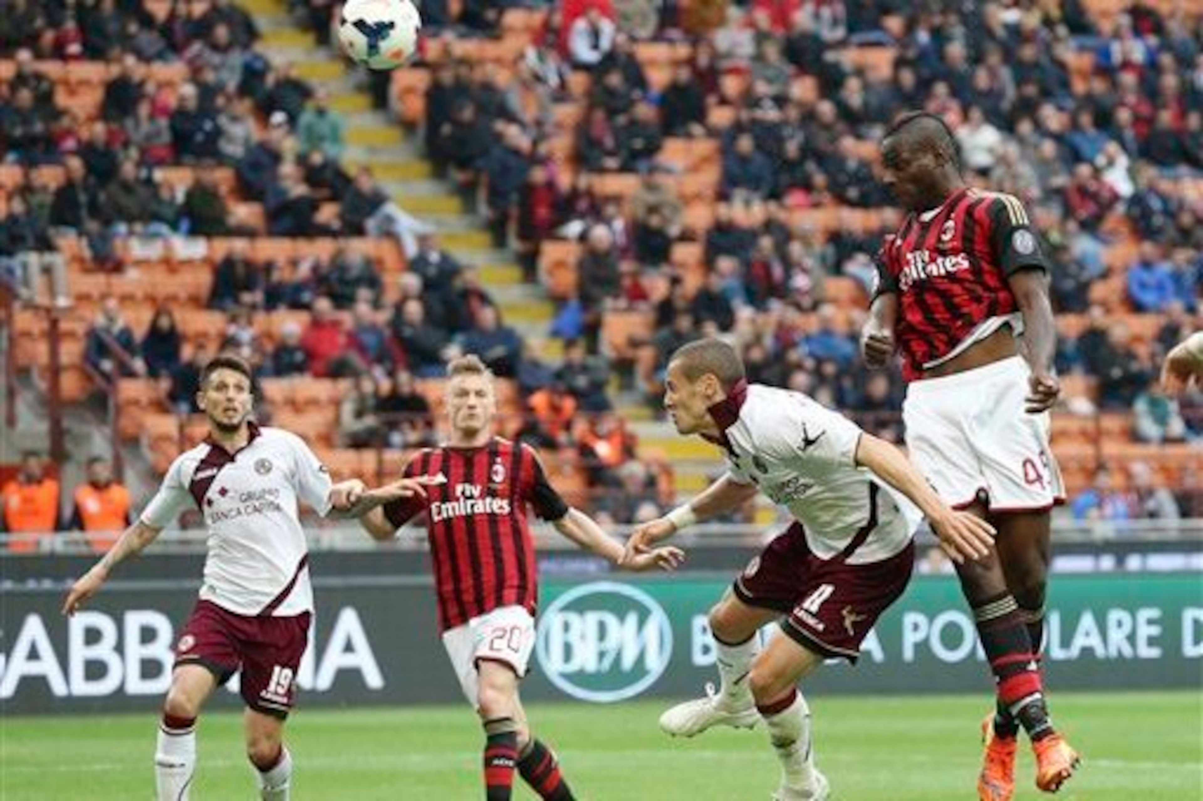 If Mario Balotelli "turns up," then AC Milan have a big chance to turn over their city rivals.