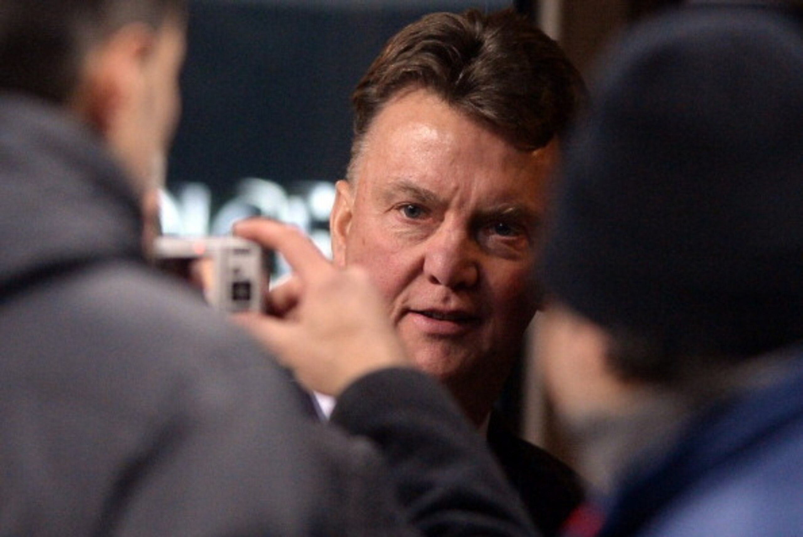 MILAN, ITALY - DECEMBER 16:  Louis van Gaal  attends the Serie A match between AC Milan and AS Roma at San Siro Stadium on December 16, 2013 in Milan, Italy.  (Photo by Claudio Villa/Getty Images)