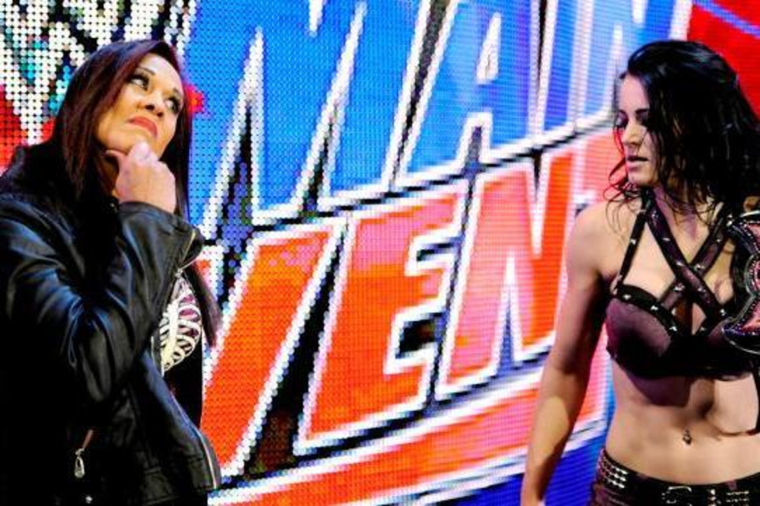 Tamina and Paige face off at Main Event.