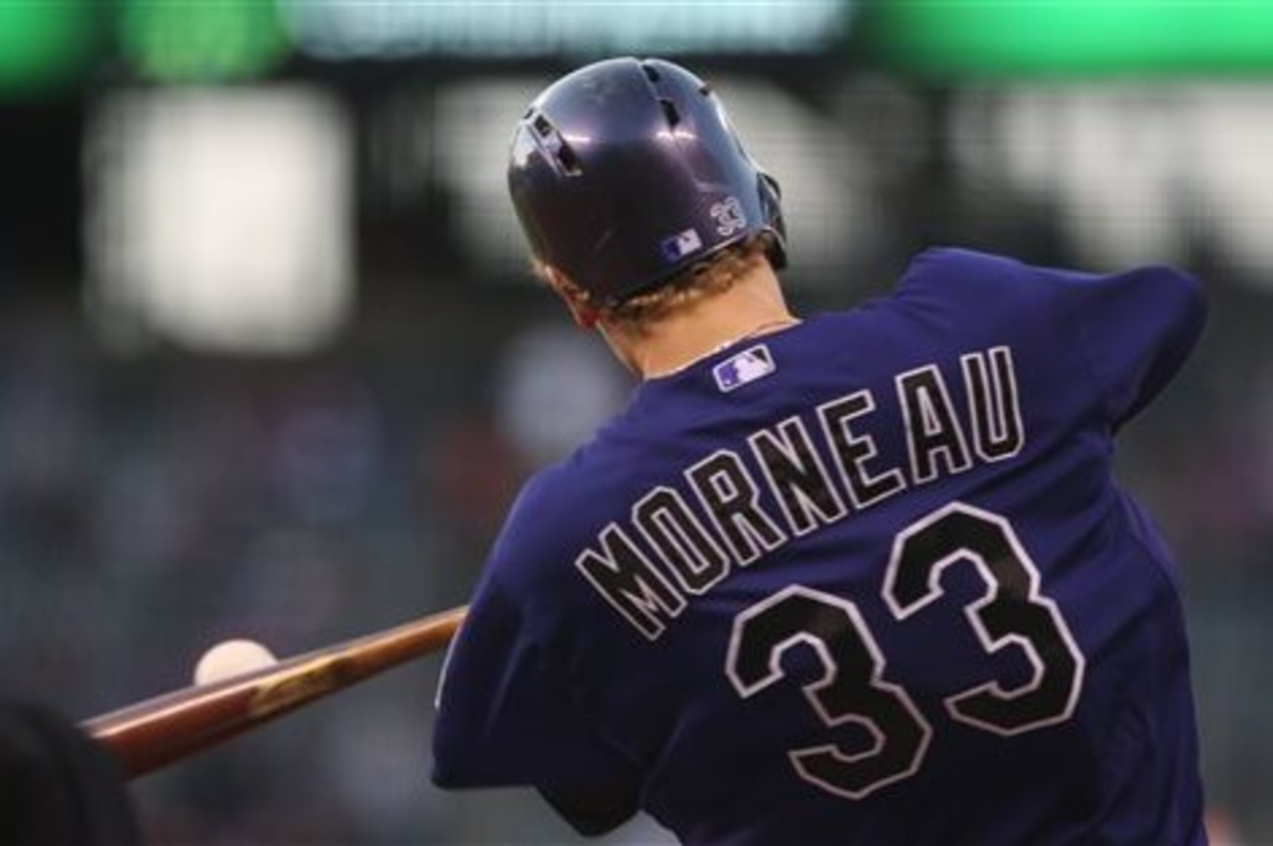 With an OPS north of 1.000 entering the weekend, new Rockie Justin Morneau is enjoying hitting at Coors Field.