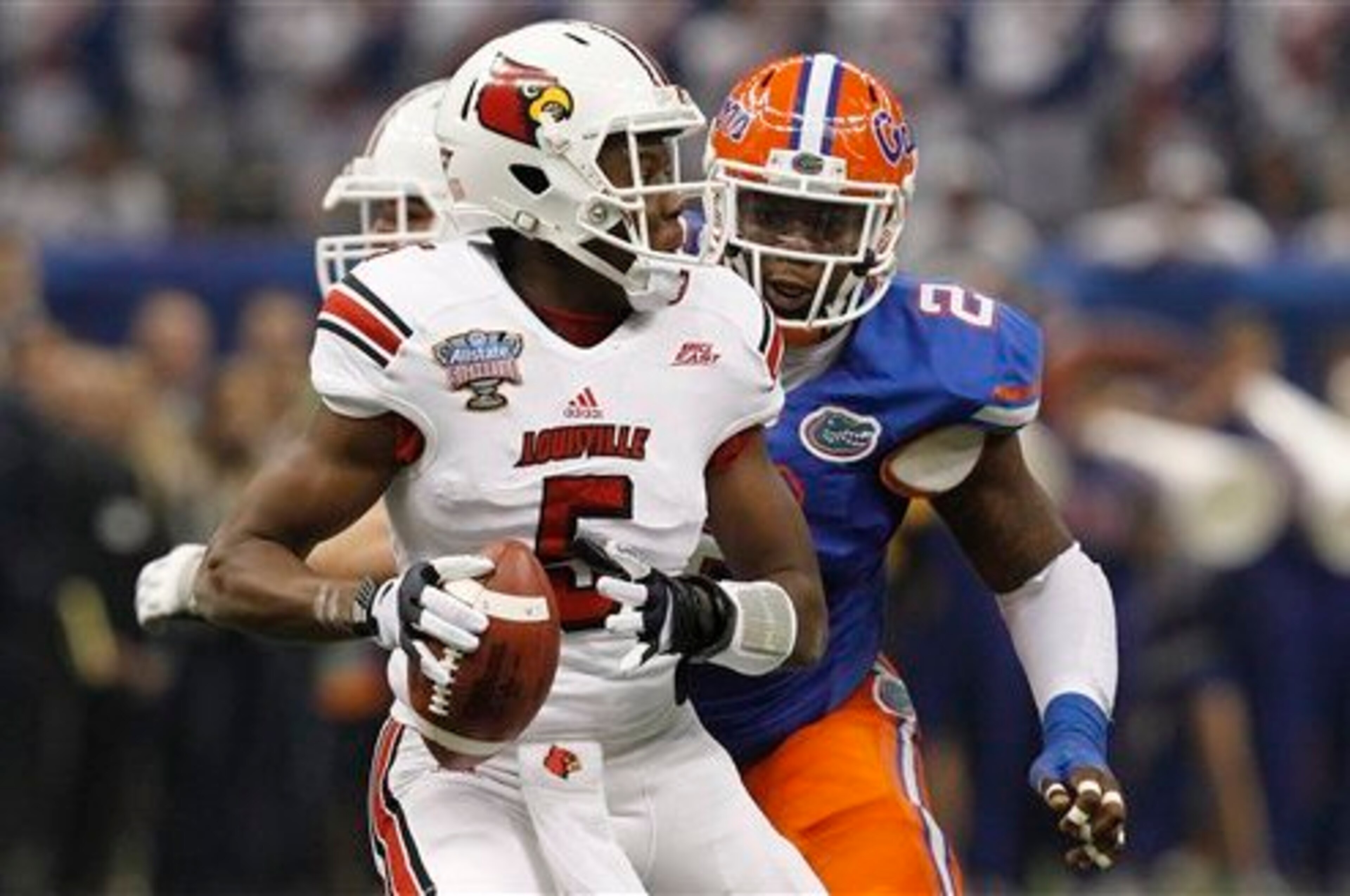 Easley's superior quickness means he can get into the backfield often, as Teddy Bridgewater and Louisville found out in the 2013 Sugar Bowl.