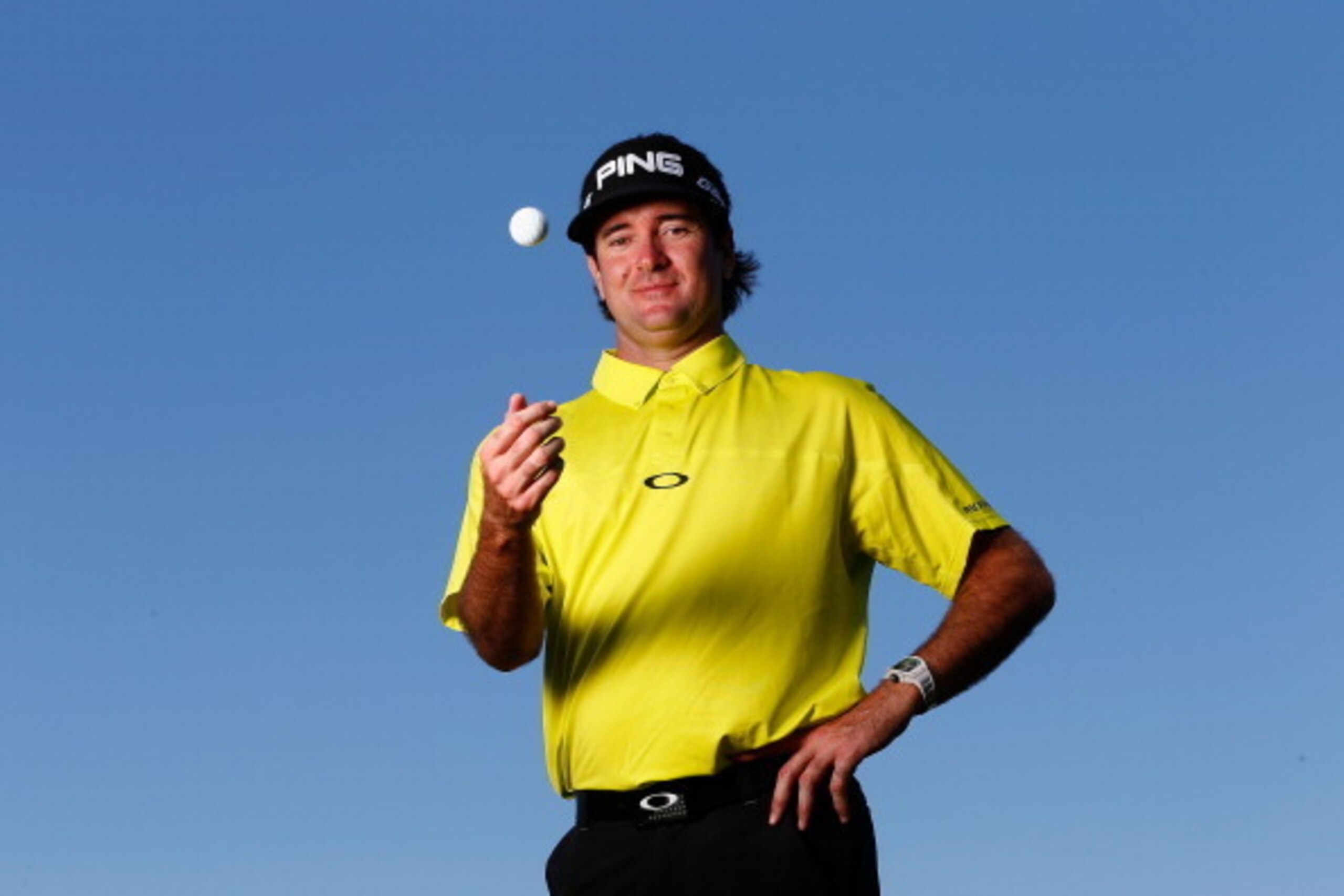 PONTE VEDRA BEACH, FL - MAY 06:  Bubba Watson of the USA poses for a portrait during a practice round ahead of THE PLAYERS Championship on The Stadium Course at TPC Sawgrass on May 6, 2014 in Ponte Vedra Beach, Florida.  (Photo by Sam Greenwood/Getty Imag