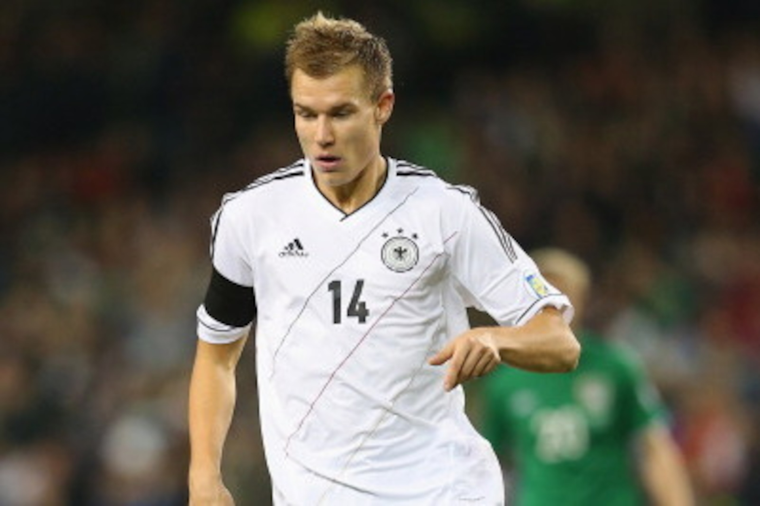 DUBLIN, IRELAND - OCTOBER 12:  Holger Badstuber of Germany during the FIFA 2014 World Cup Qualifier Group C match between Republic of Ireland and Germany at the Aviva Stadium on October 12, 2012 in Dublin, Ireland.  (Photo by Alex Livesey/Getty Images)