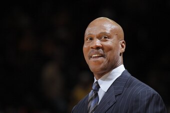 OAKLAND, CA - NOVEMBER 7: Head coach of the Cleveland Cavaliers Byron Scott faces off against the Golden State Warriors on November 7, 2012 at Oracle Arena in Oakland, California. NOTE TO USER: User expressly acknowledges and agrees that, by downloading a