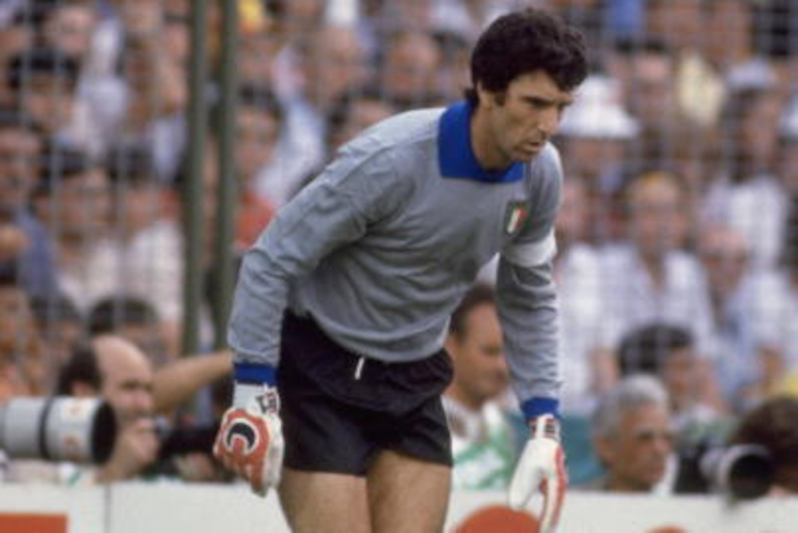 1982:  Dino Zoff of Italy during the World Cup in Spain. \ Mandatory Credit: AllsportUK  /Allsport