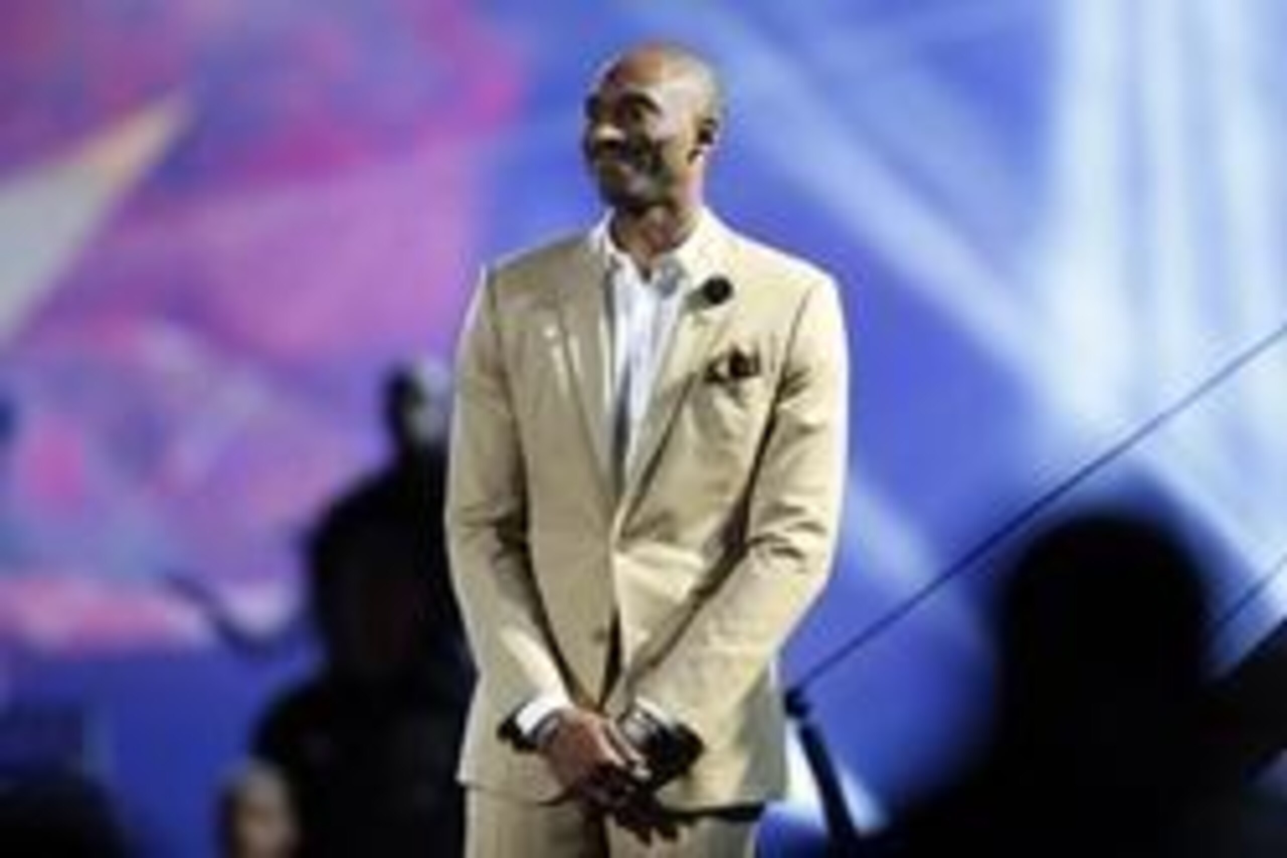 Feb 16, 2014; New Orleans, LA, USA; Western Conference guard Kobe Bryant (24) of the Los Angeles Lakers in introduced before the 2014 NBA All-Star Game at the Smoothie King Center. Mandatory Credit: Derick E. Hingle-USA TODAY Sports