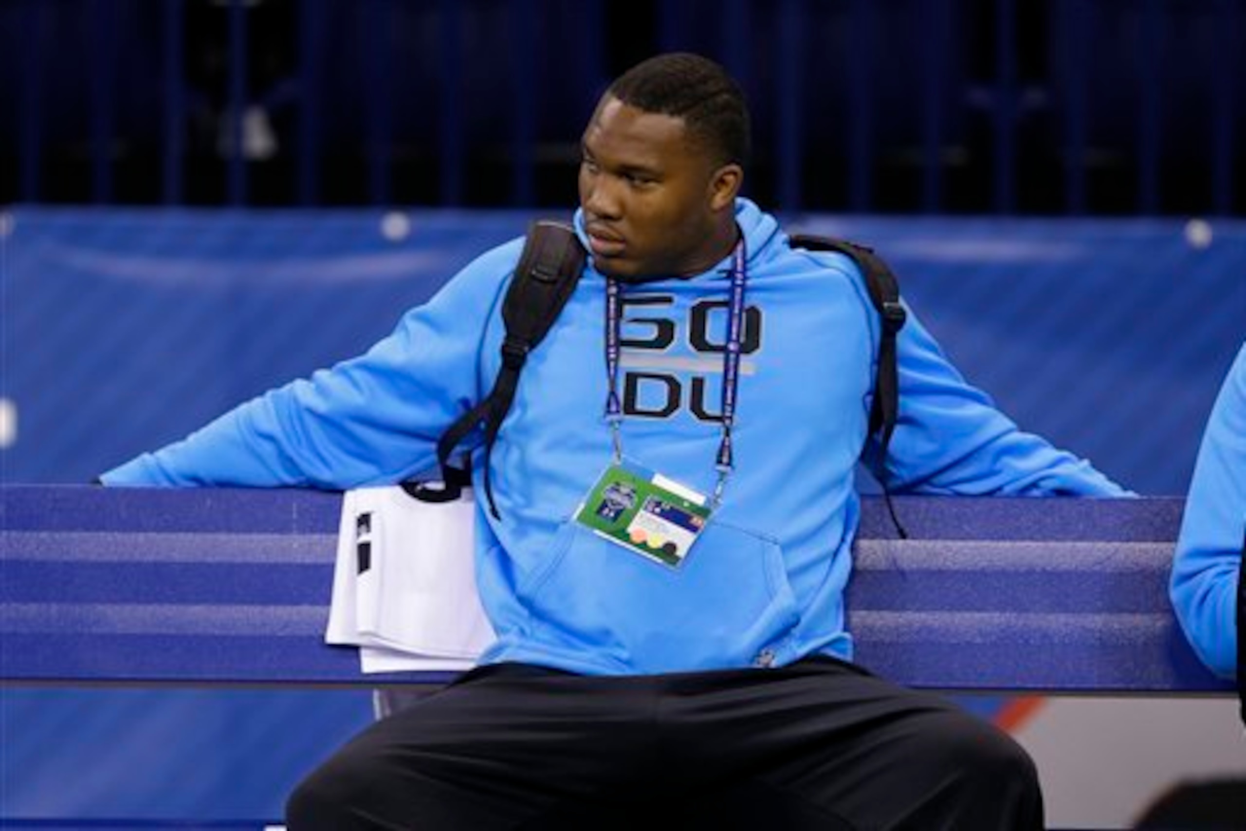 An injury training for the combine kept Tuitt off the field.