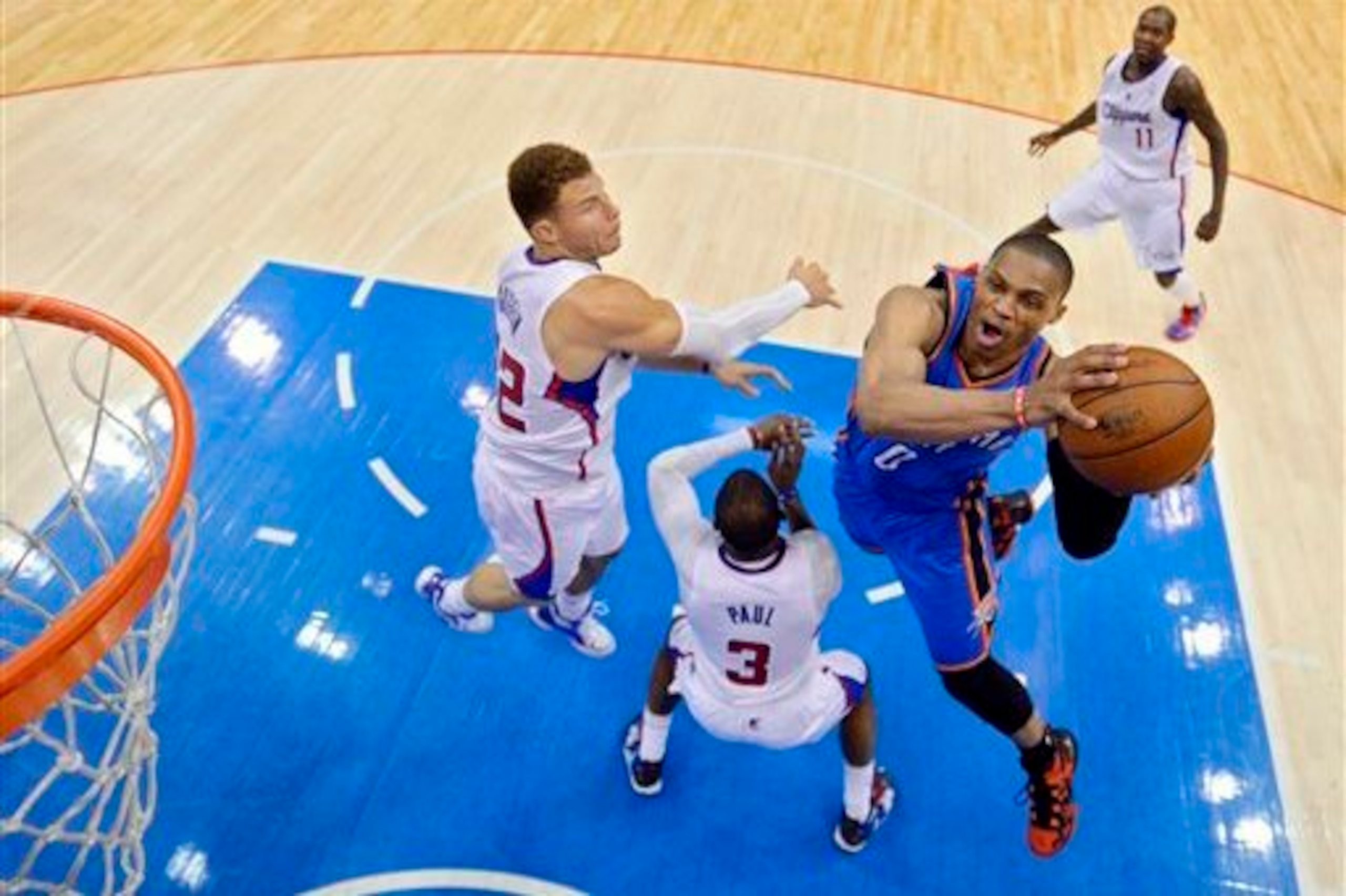 Russell Westbrook's Thunder are the only team in the West to be playing in the second round for the fourth straight year. Russell Westbrook's Thunder are the only team in the West to be playing in the second round for the fourth straight year.