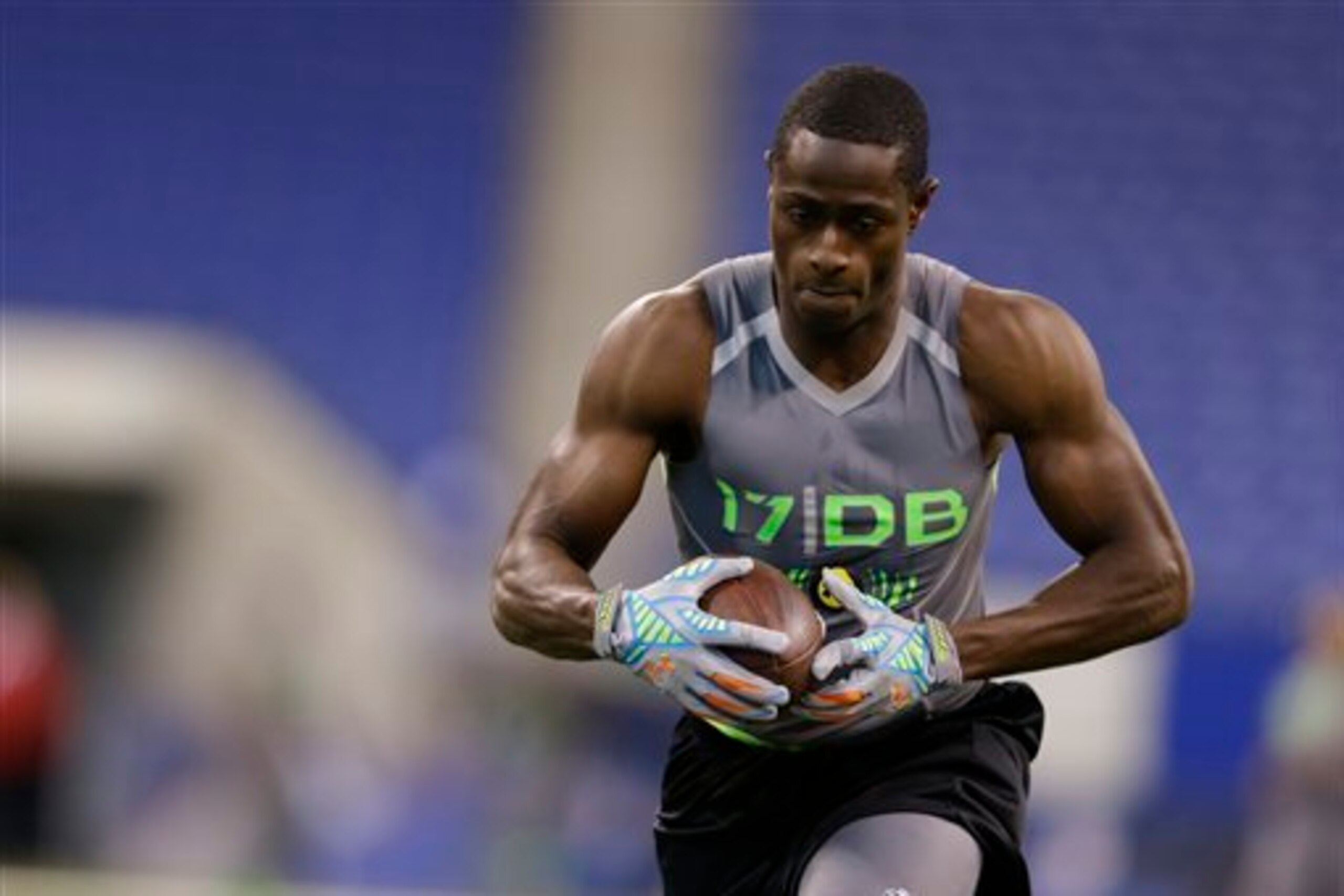 Lindenwood cornerback Pierre Desir was the Browns' final selection of the draft, taken in Round 4.