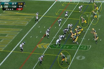 Green Bay's diverse route tree, which allows receivers such as Nelson to split out wide or line up in the slot, ensures a QB can find an open red-zone target.